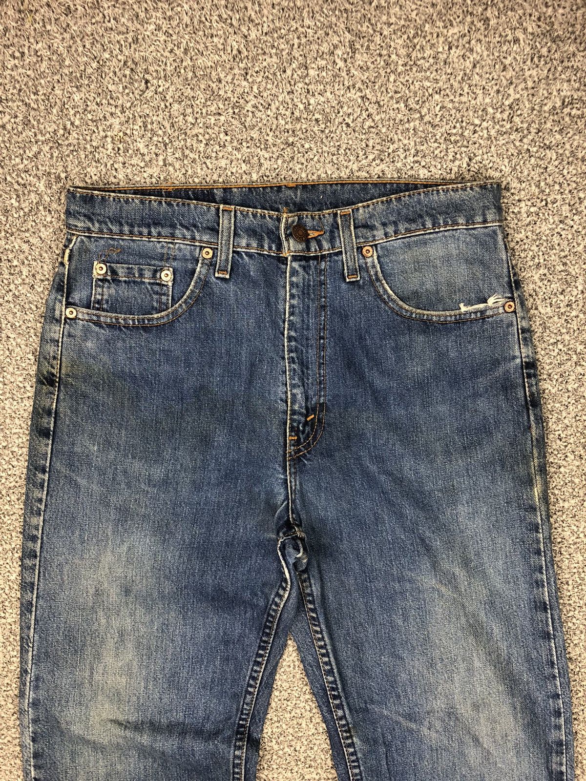 Japanese Brand × Levi's × Vintage Vintage Distressed Levis 519 Made In Usa Jeans Size US 31 - 2 Thumbnail