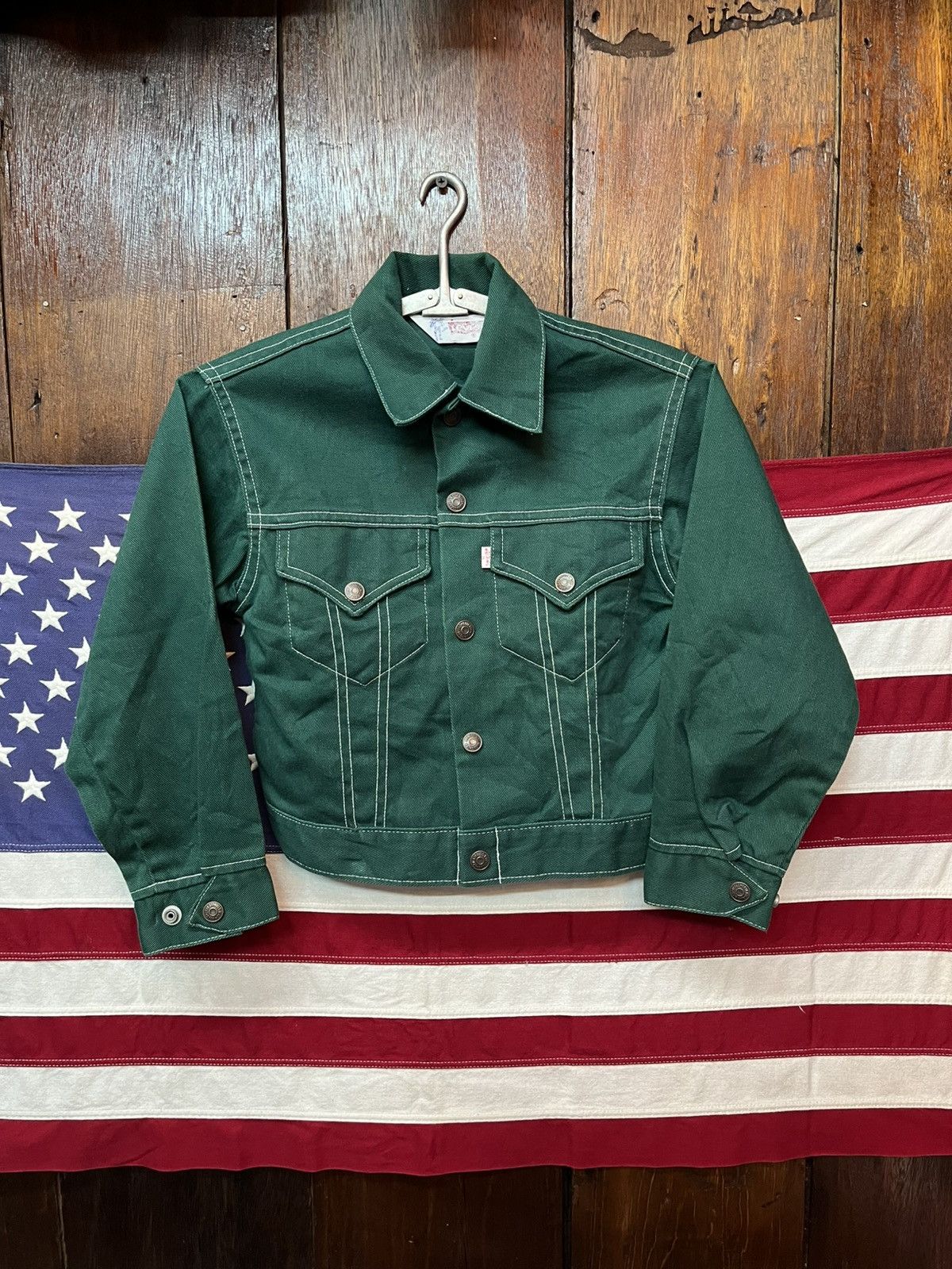 Levi's × Levi's Vintage Clothing × Vintage Vintage Levis Denim Jacket Size US XXS / EU 40 - 1 Thumbnail