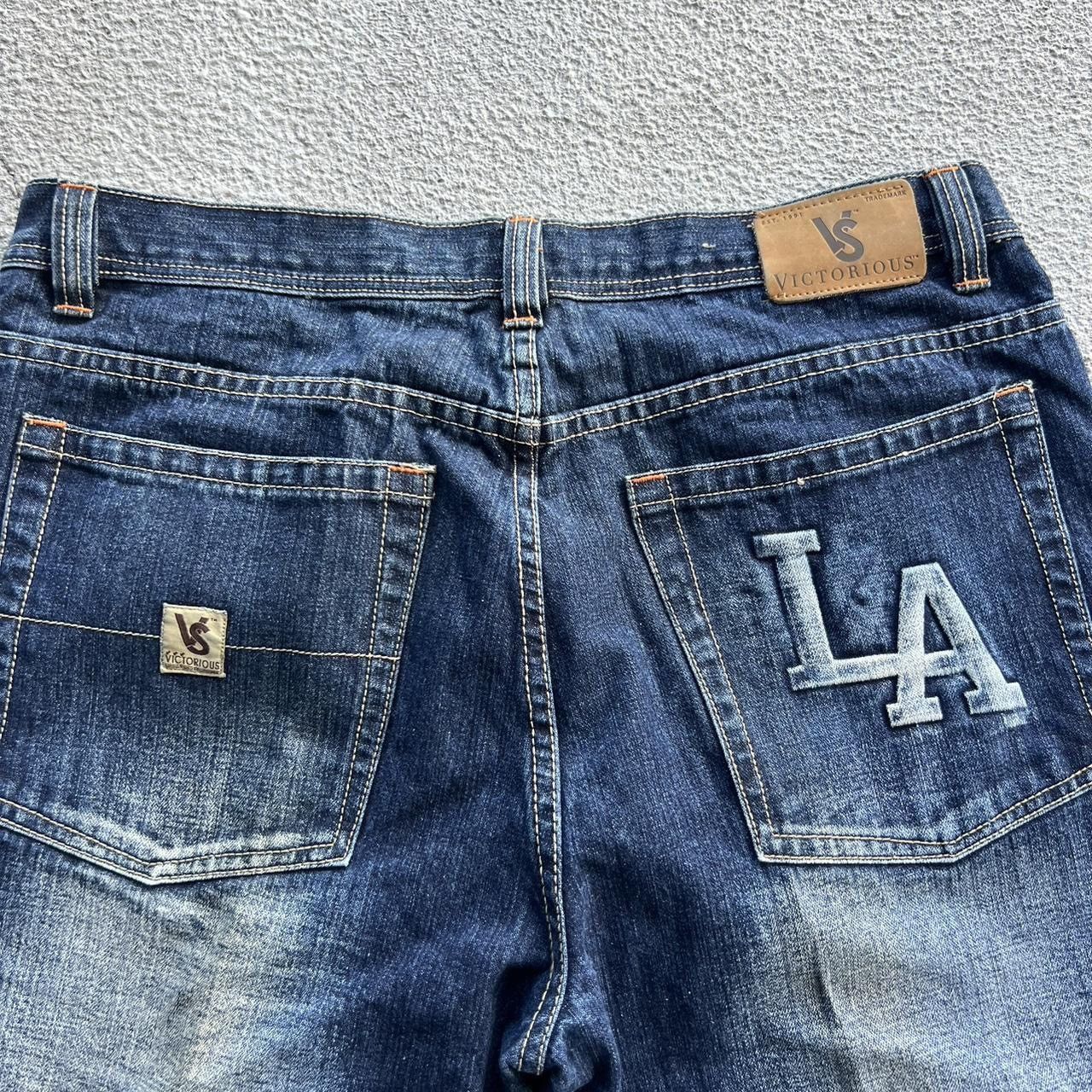 Other Y2K Los Angeles Embossed Jeans Size US 40 / EU 56 - 8 Thumbnail