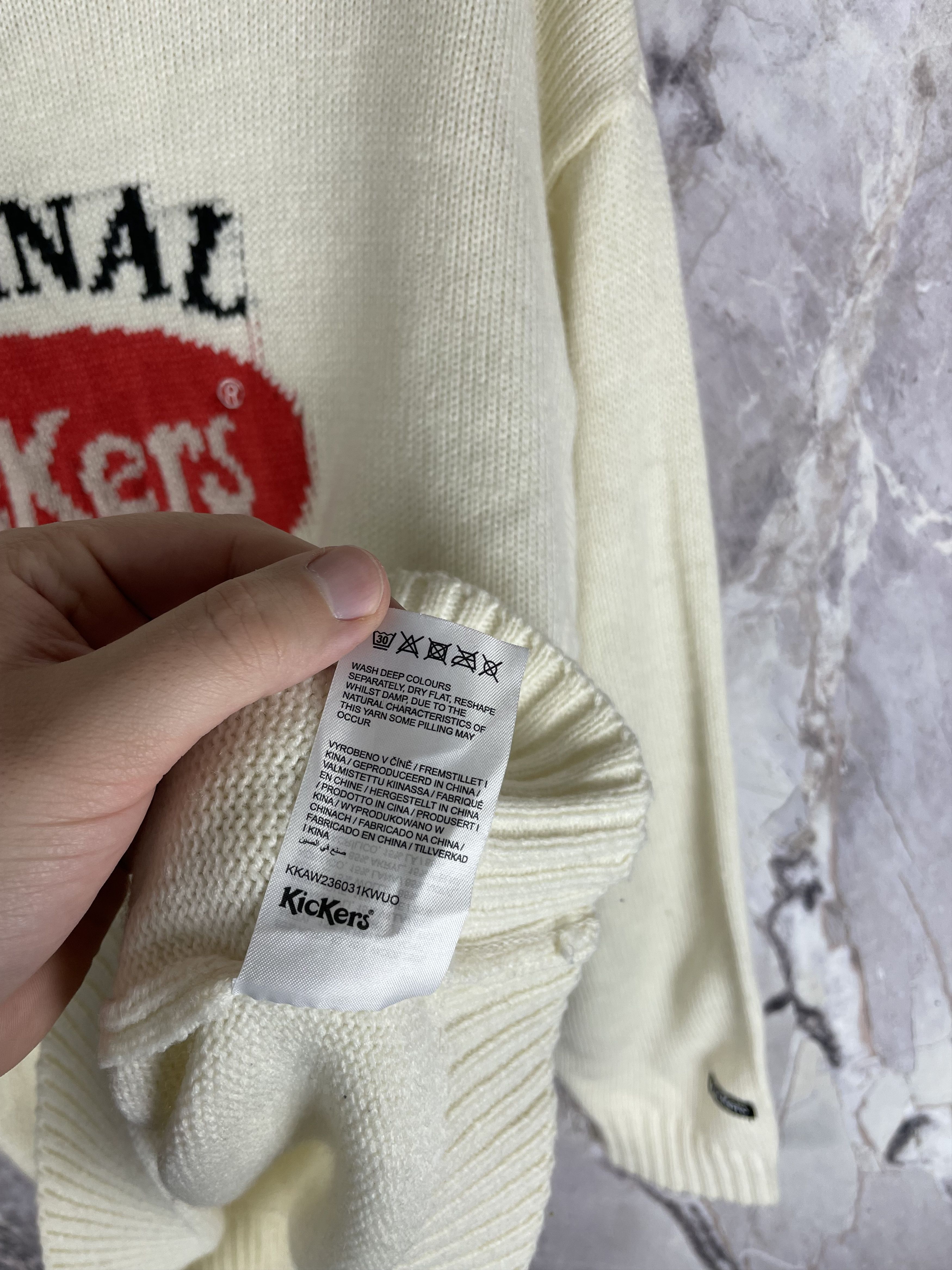 Kickers Kickers Vintage Knitted Sweater Men's M Size US M / EU 48-50 / 2 - 8 Thumbnail