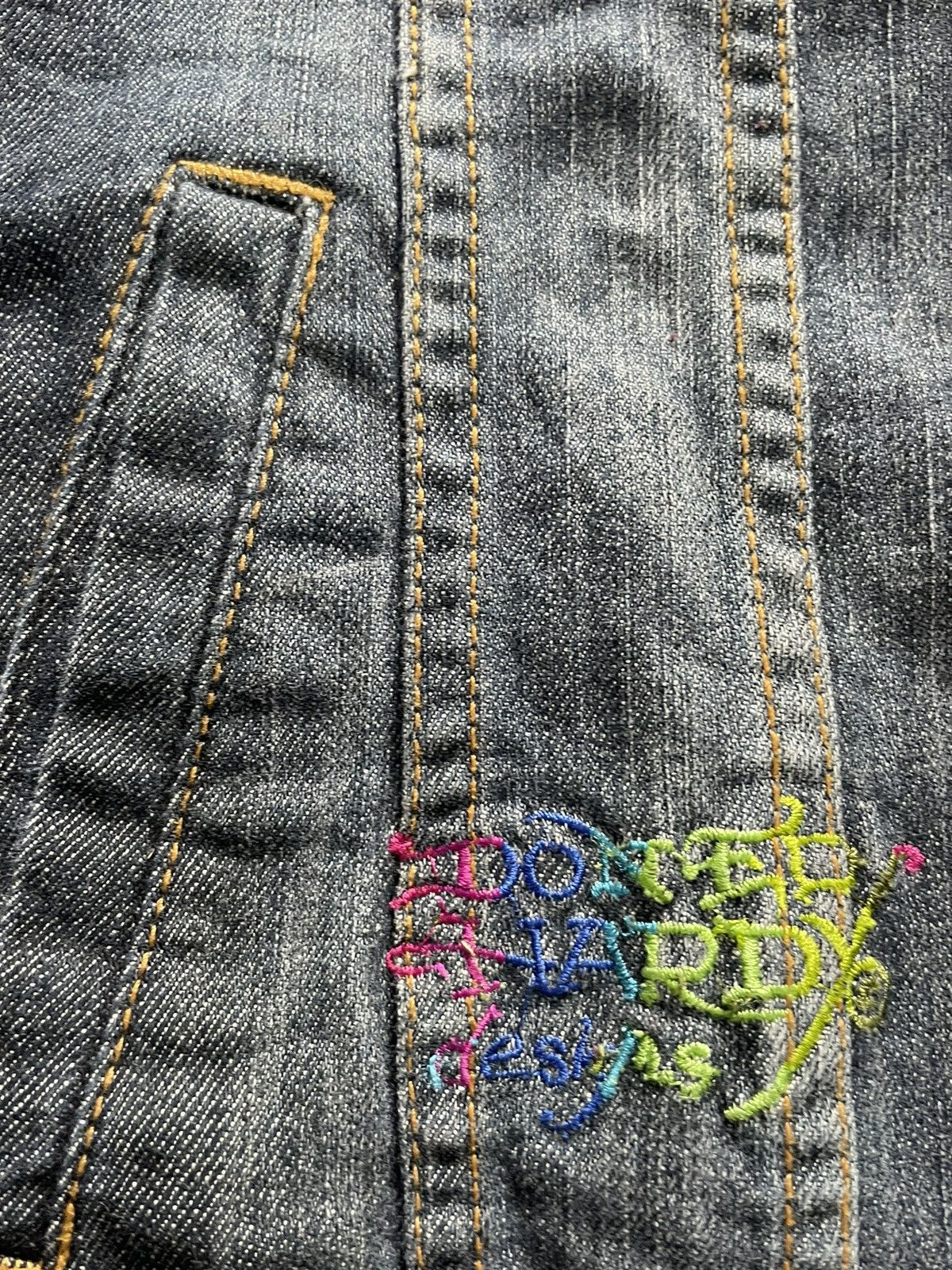 Ed Hardy Ed Hardy Christian Audiger Denim Jacket Size M / US 6-8 / IT 42-44 - 16 Thumbnail