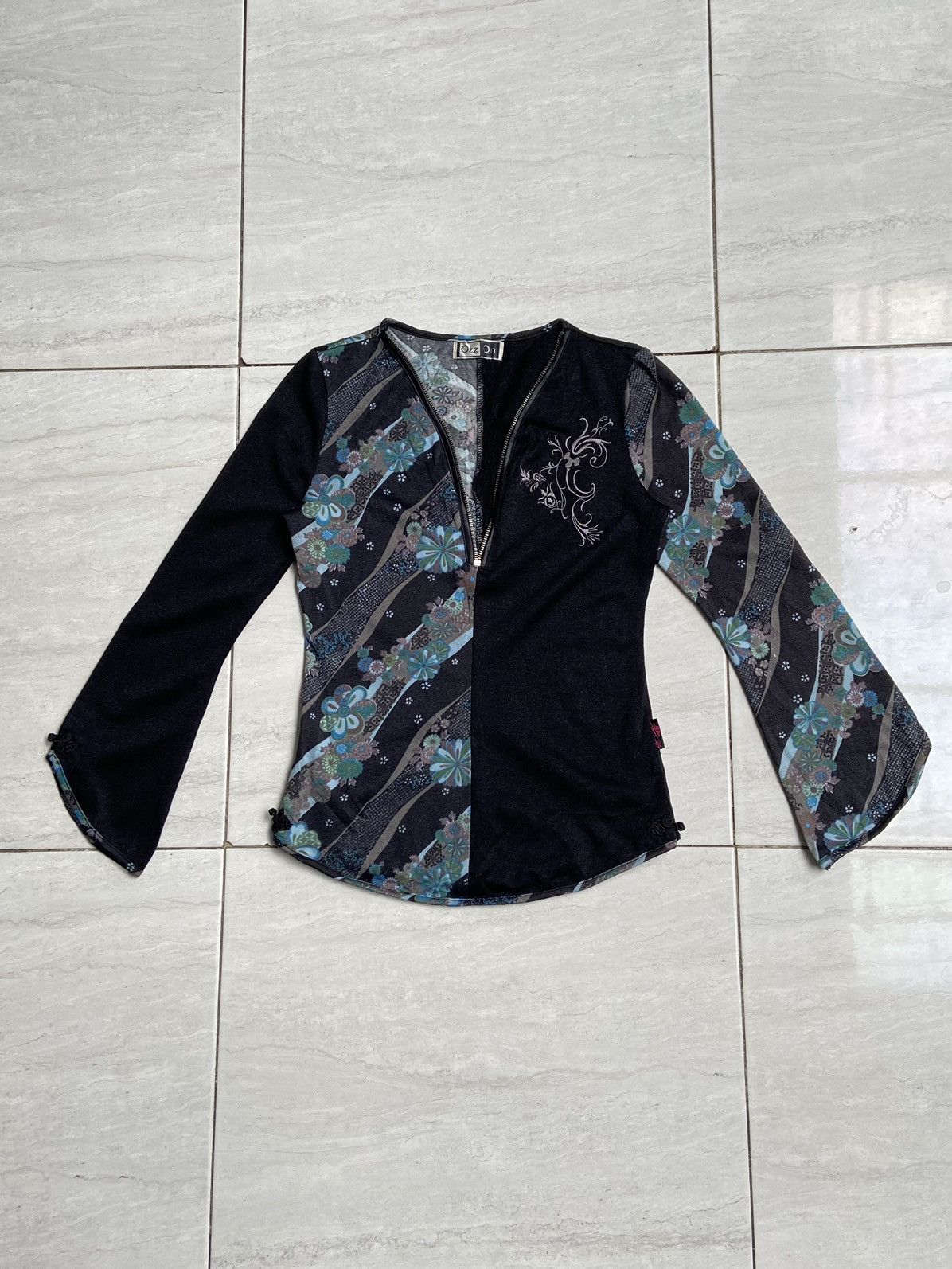 Seditionaries OZZ ON Chinese Tradition Motive T-shirt Size US XS / EU 42 / 0 - 1 Thumbnail