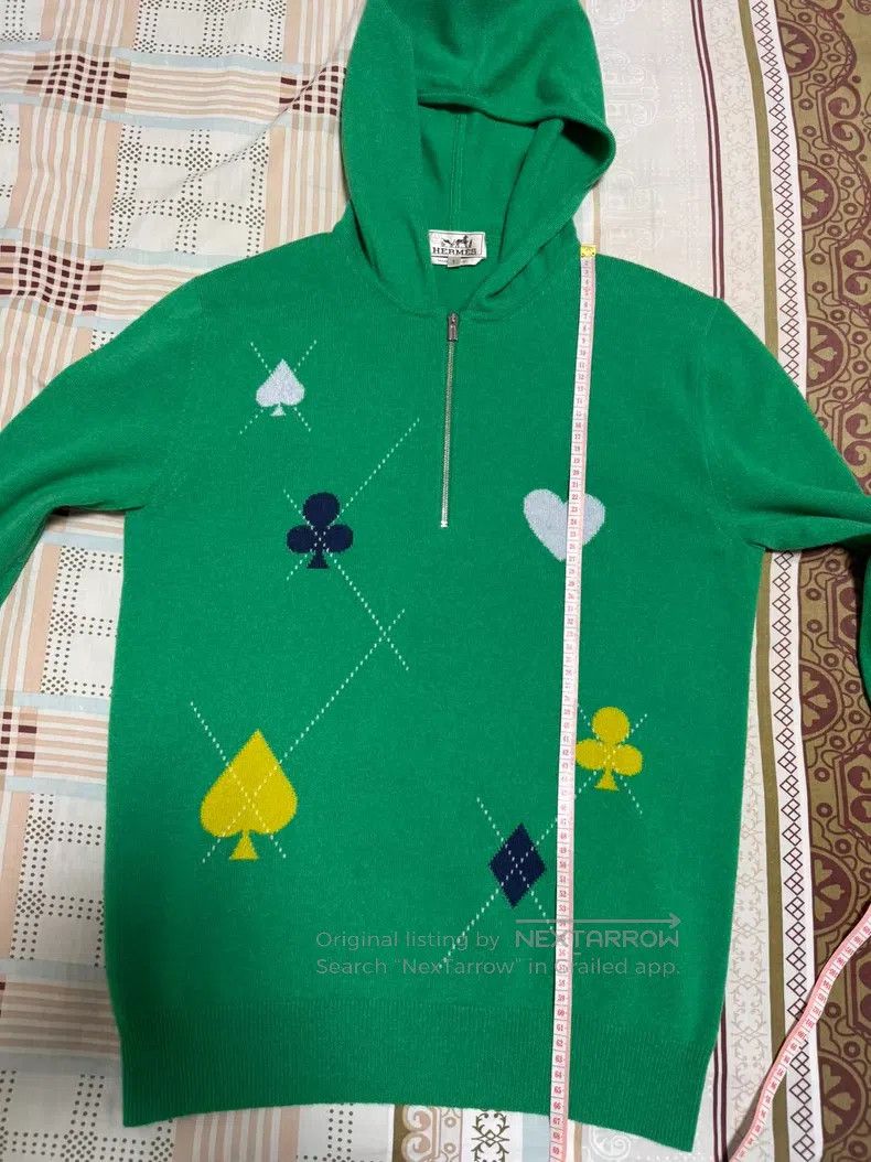Hermes Hermes 100% Cashmere Zip-up Jacket, Classic Colors, Heavyw Size US S / EU 44-46 / 1 - 5 Thumbnail