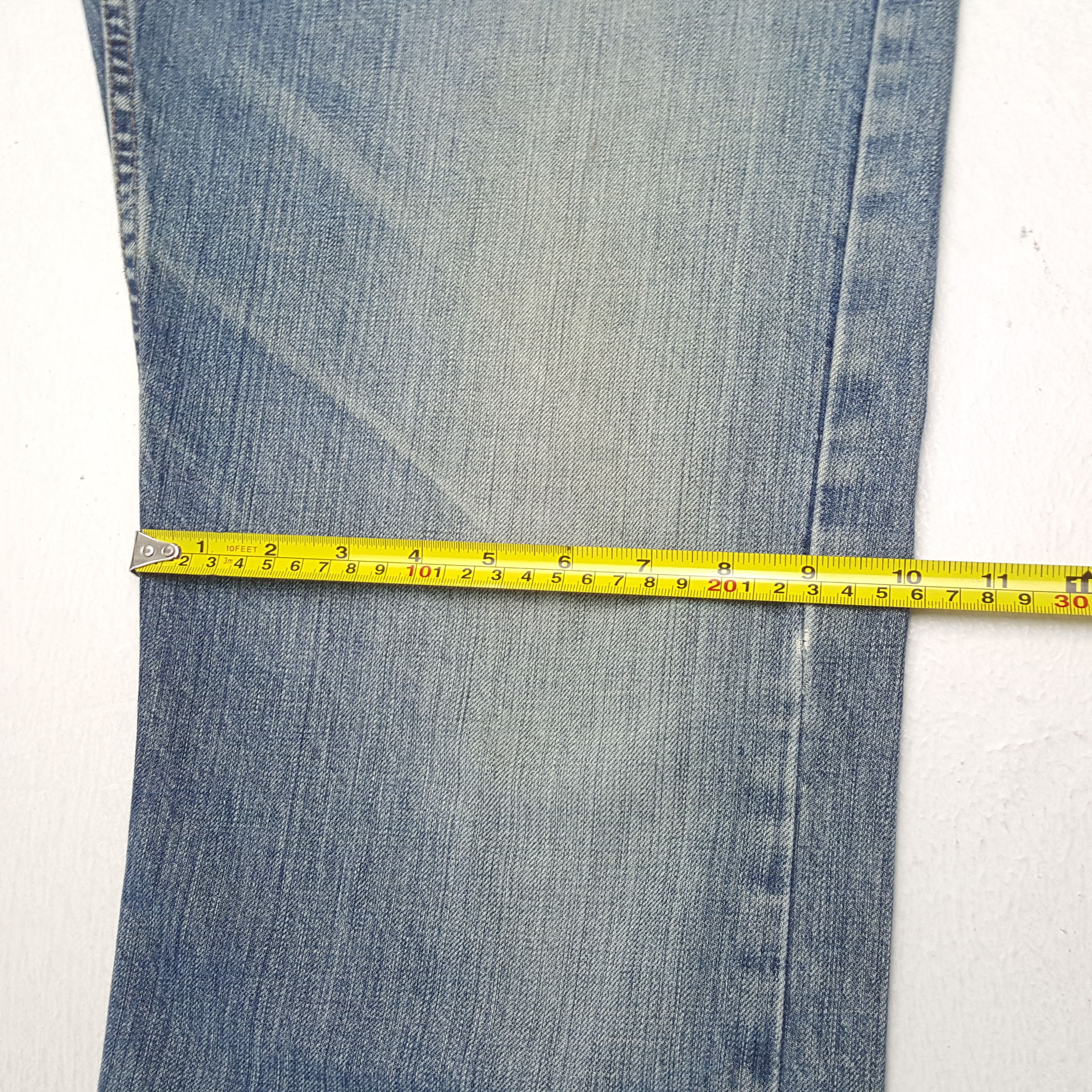 Stussy × Vintage Vintage STUSSY Streetwear Skateboard Logo Style Custom Jeans Size US 35 - 10 Thumbnail
