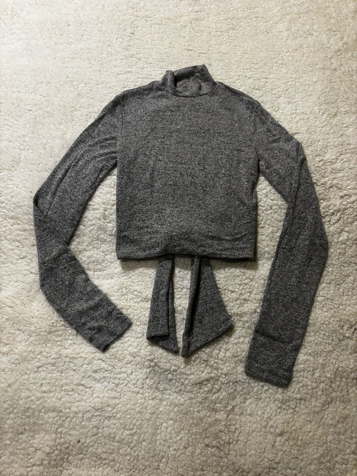 Garage Gray top & tank top set0826 Size XS / US 0-2 / IT 36-38 - 2 Thumbnail