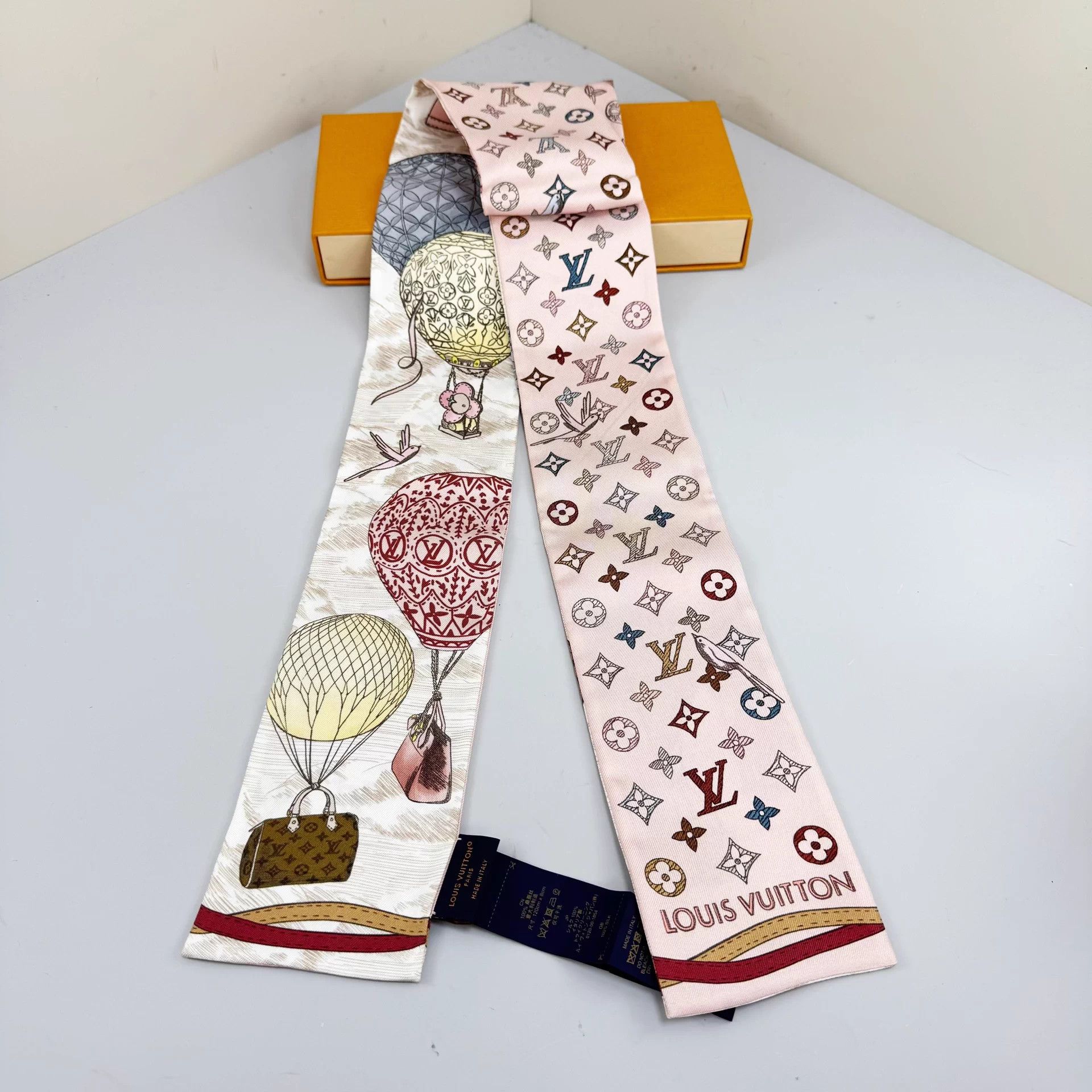 Louis Vuitton LV 25ss Monogram Balloon Scarf New 120x8cm Size ONE SIZE - 1 Thumbnail