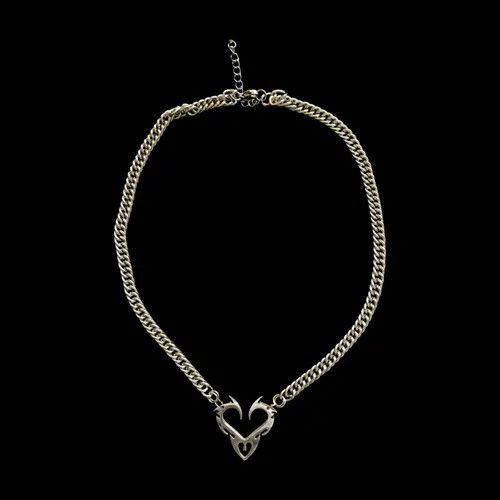 Jewelry Norika x Ryoka Chain Necklace Punk Gothic Chrome Rock Venom Size ONE SIZE - 7 Thumbnail