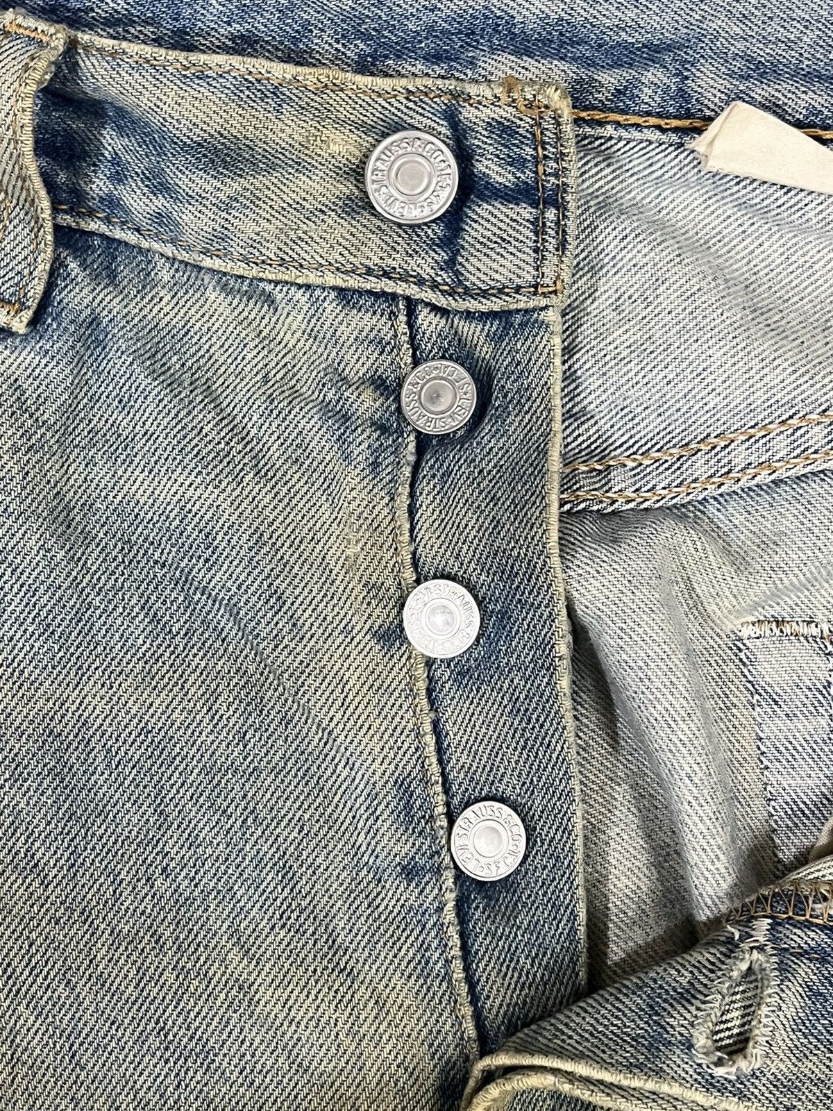 Levi's Vintage 80’s Levi’s 501 Mudwash Denim Size US 33 - 3 Thumbnail
