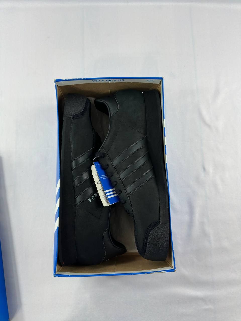 Adidas Vintage Adidas Samoa Nubuck Shoes 2004 Black 679706 Size US 13 / EU 46 - 9 Thumbnail