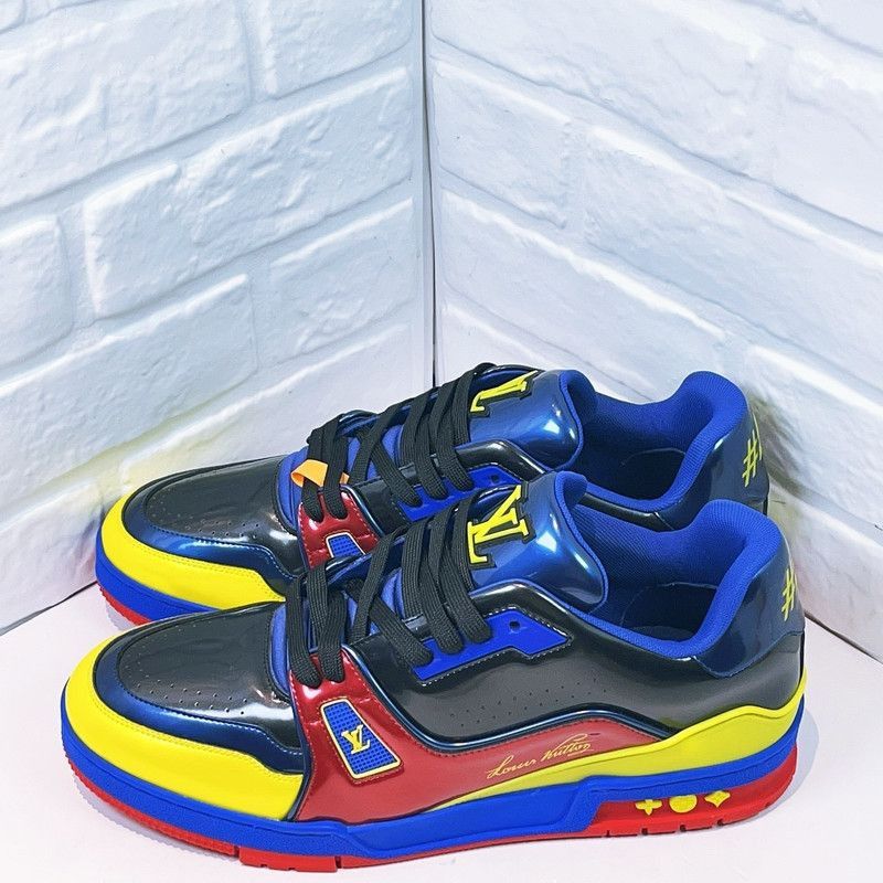 Louis Vuitton Louis Vuitton Low-top Fashion Sneakers for Men -2508 Size US 10.5 / EU 43-44 - 2 Thumbnail