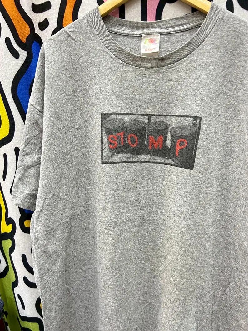 Vintage Vintage 2000s Stomp Band tshirt size 2XL Size US XXL / EU 58 / 5 - 1 Thumbnail