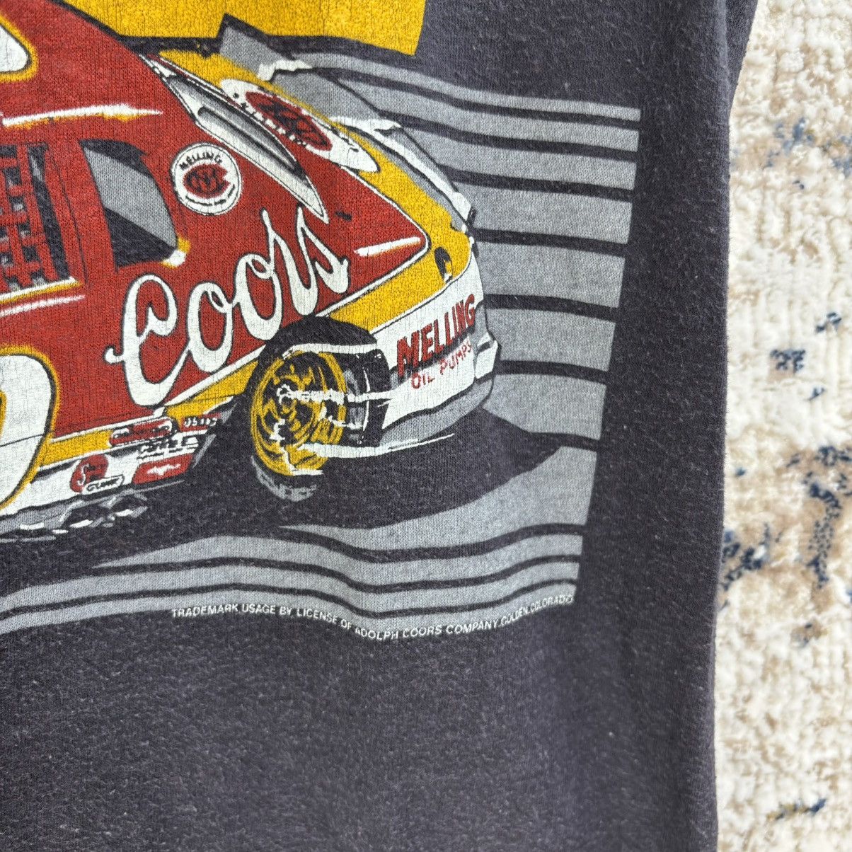 NASCAR × Vintage Vintage 80s Bill Elliot American NASCAR Racer T-shirt Size US S / EU 44-46 / 1 - 3 Thumbnail