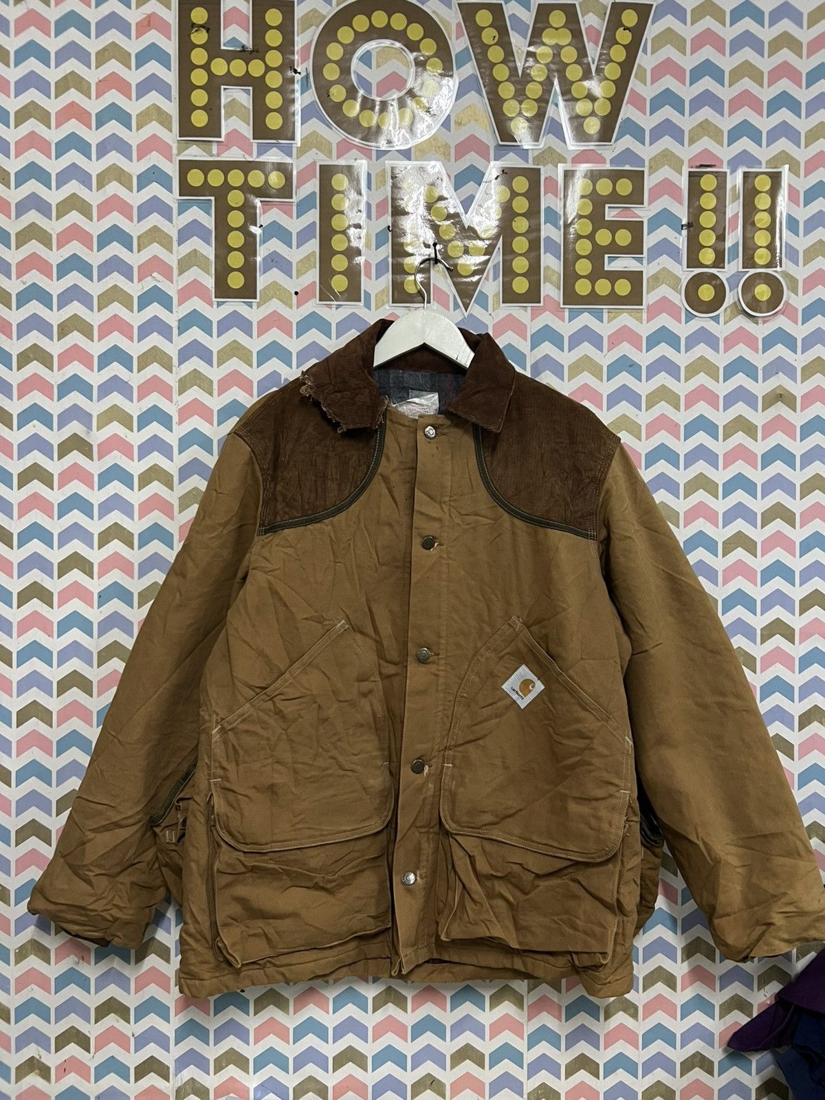 Carhartt 80s Carhartt Hunting Nice Jacket Size US L / EU 52-54 / 3 - 2 Thumbnail