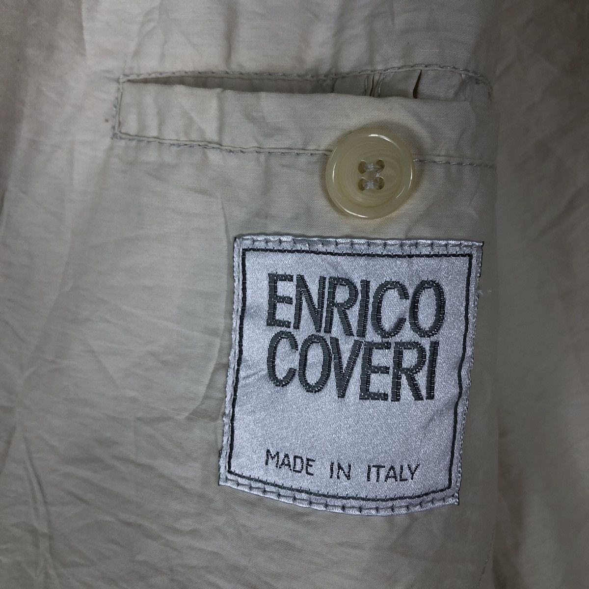 Enrico Coveri 🔥90’s Double Breast Chore Jacket Enrico Coveri Size US M / EU 48-50 / 2 - 15 Thumbnail
