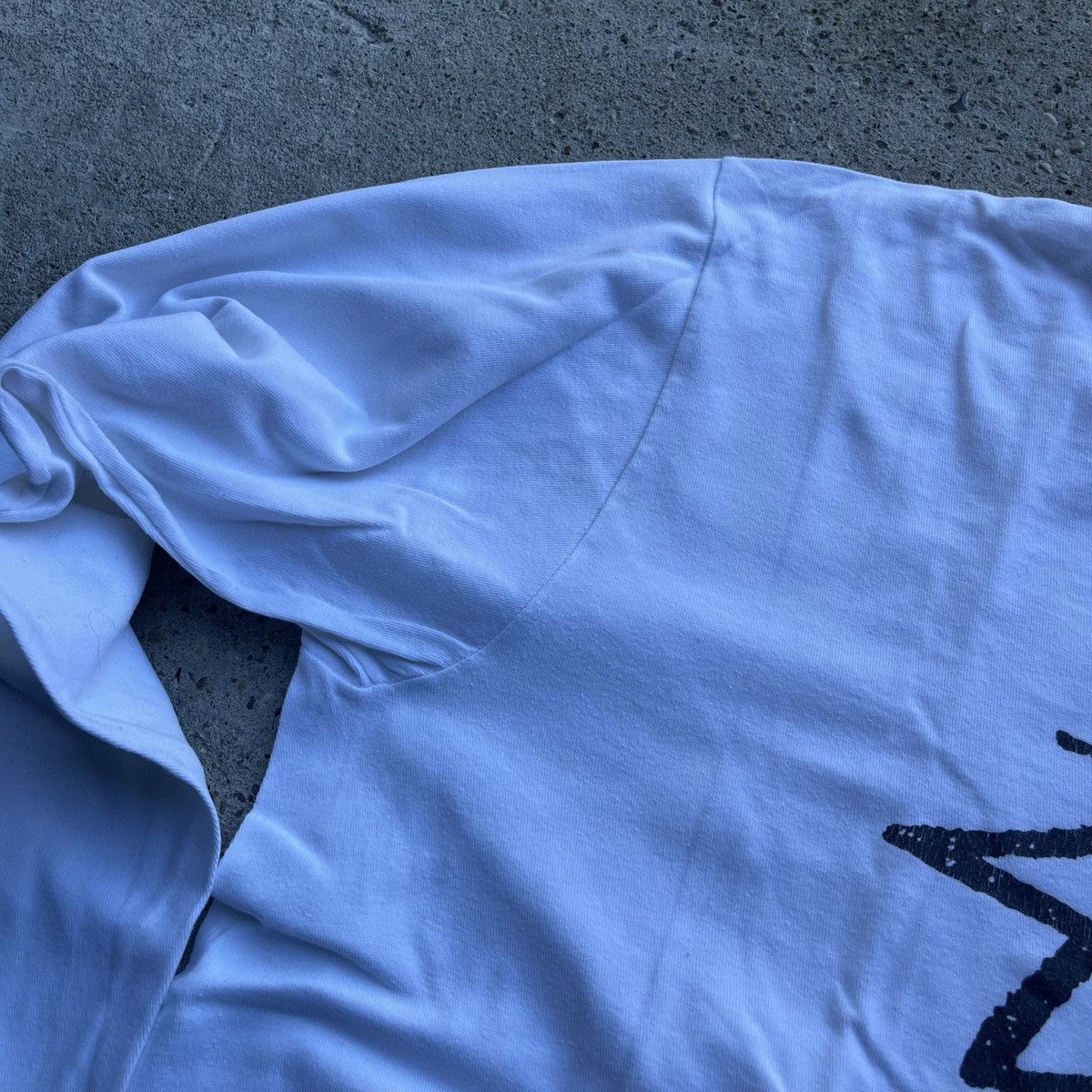 Stussy × Vintage Stussy Big Logo T-Shirt Long Sleeve Skateboard Y2K Size US XL / EU 56 / 4 - 4 Thumbnail