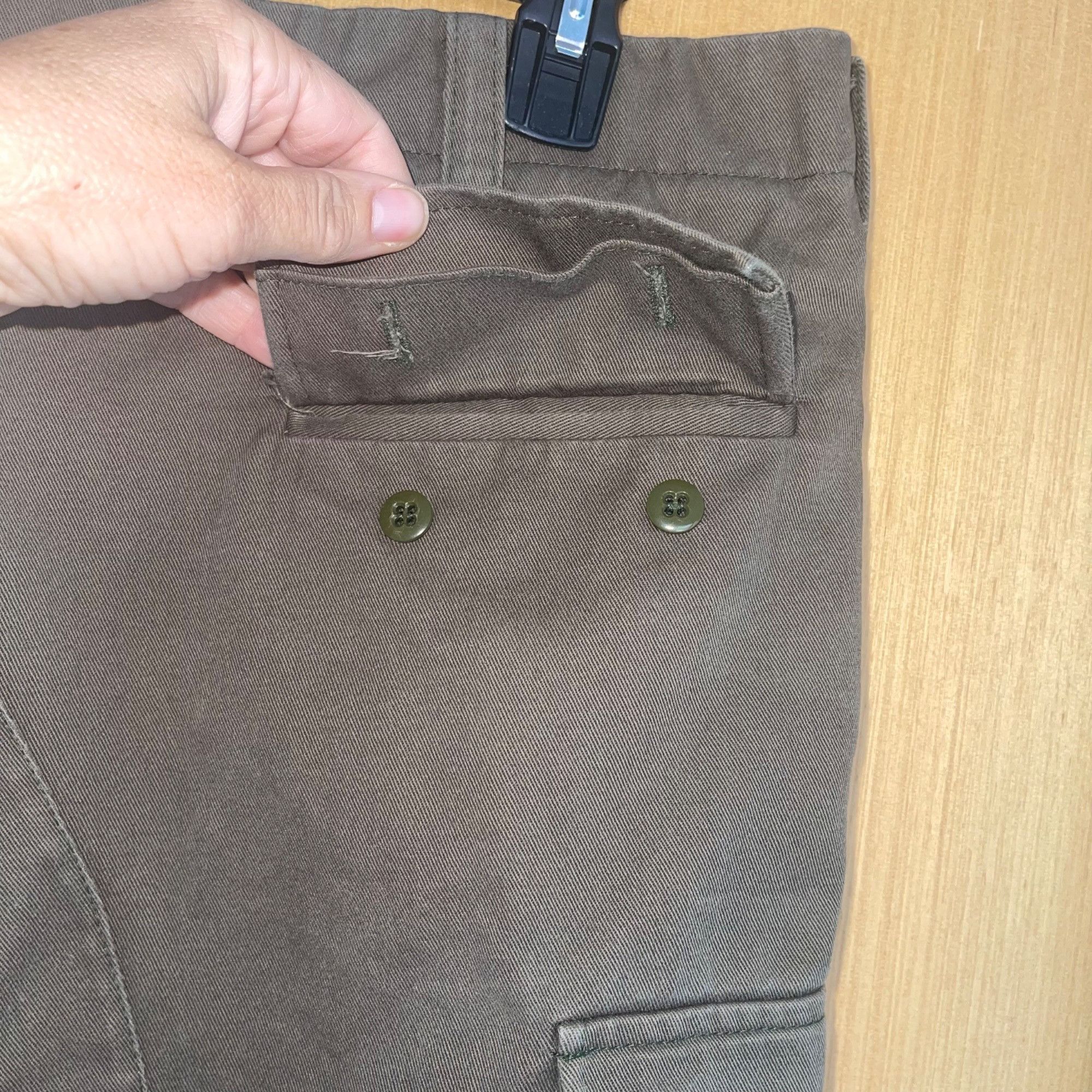 The Unbranded Brand Mens Pants Size 34 Green Tactical Military Style Cargo Size US 34 / EU 50 - 3 Thumbnail