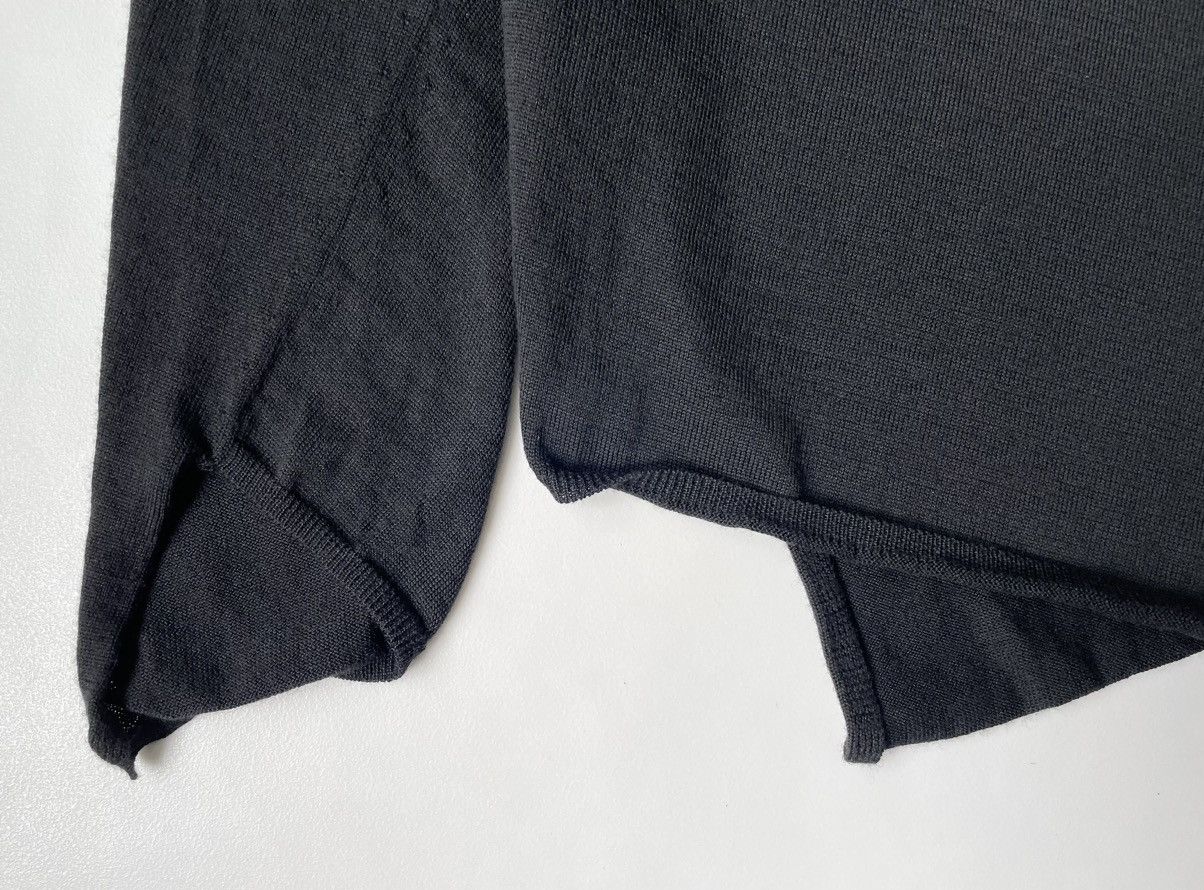 Comme des Garcons A/W 15 ‘Metal Logo’ Black Sweater Size US M / EU 48-50 / 2 - 11 Thumbnail