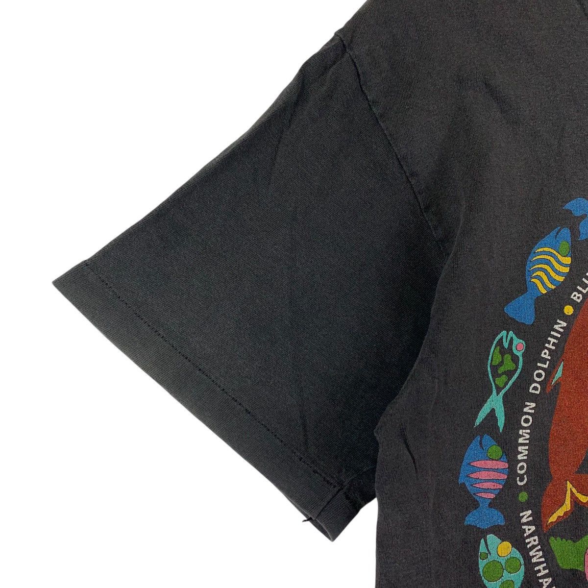 Vintage Vintage 90s SAIPAN Marine mammal colourfull fish printed tee Size US M / EU 48-50 / 2 - 6 Thumbnail