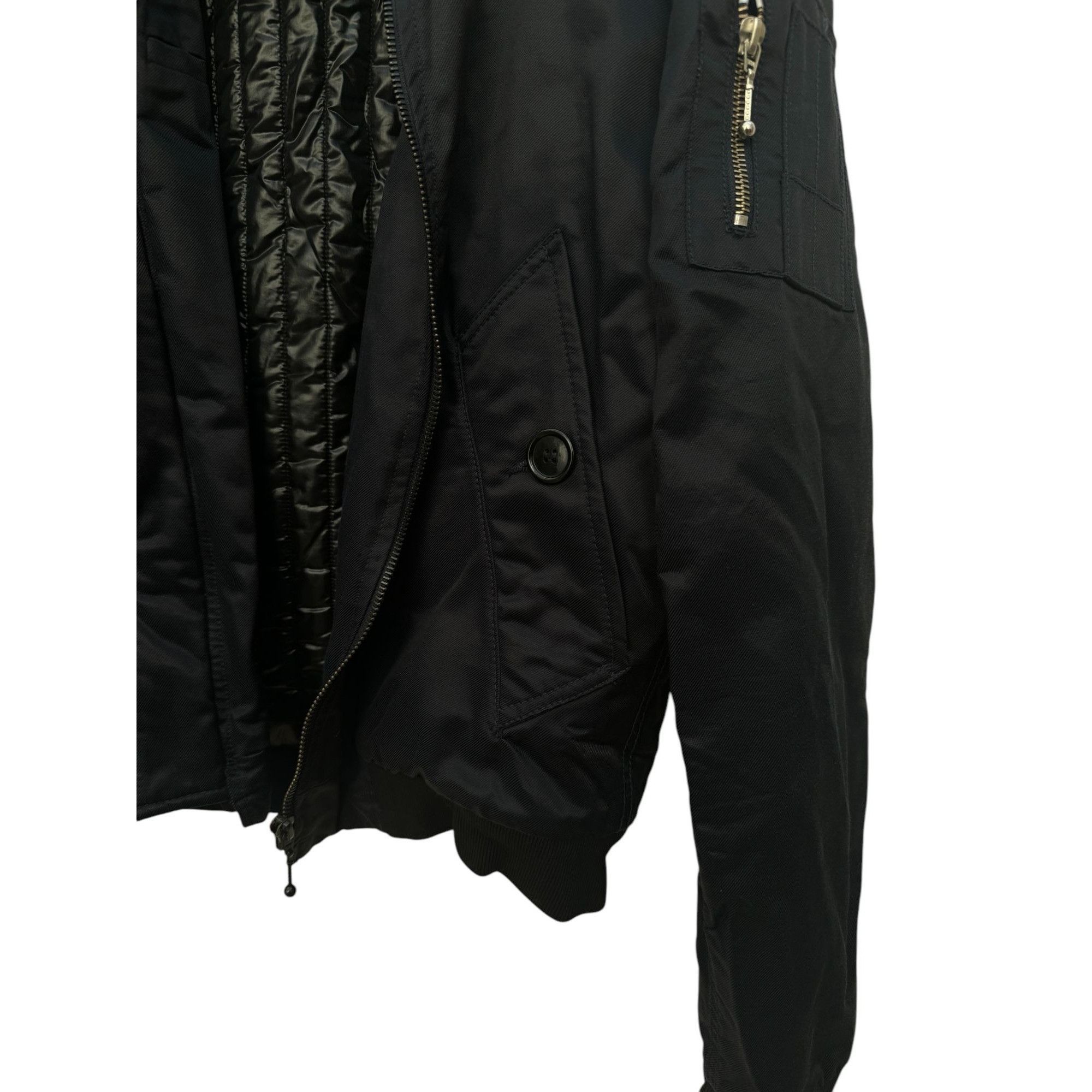 April 77 Oi OI Warhead Navy Bomber Jacket Size US S / EU 44-46 / 1 - 5 Thumbnail