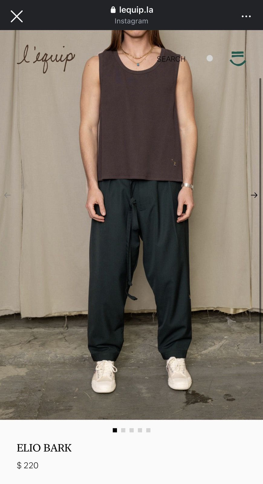 Other L’equip ribbed luxe tank Size US L / EU 52-54 / 3 - 2 Thumbnail
