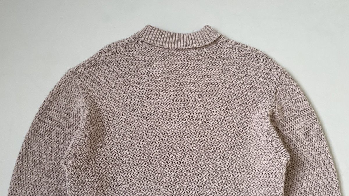 Craig Green Sample Pink Crochet Knit Sweater Size US M / EU 48-50 / 2 - 9 Thumbnail