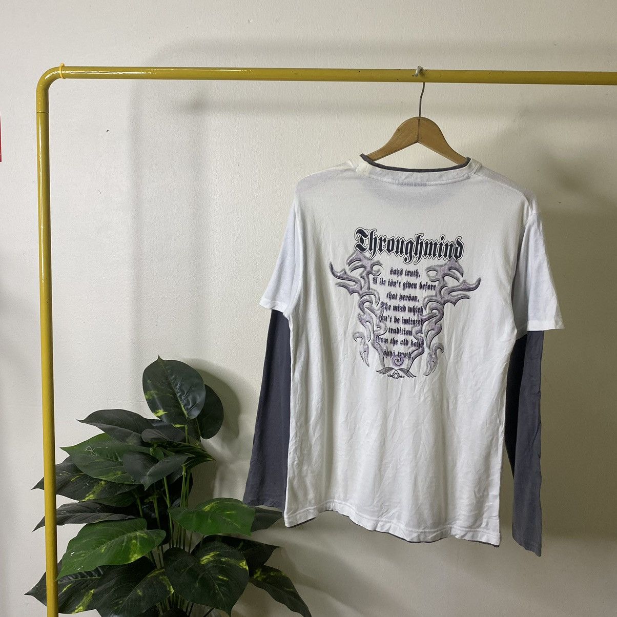 If Six Was Nine Japan Brand Seditionaries Poem Double Sleeve Cyber Punk LS Size US S / EU 44-46 / 1 - 1 Thumbnail