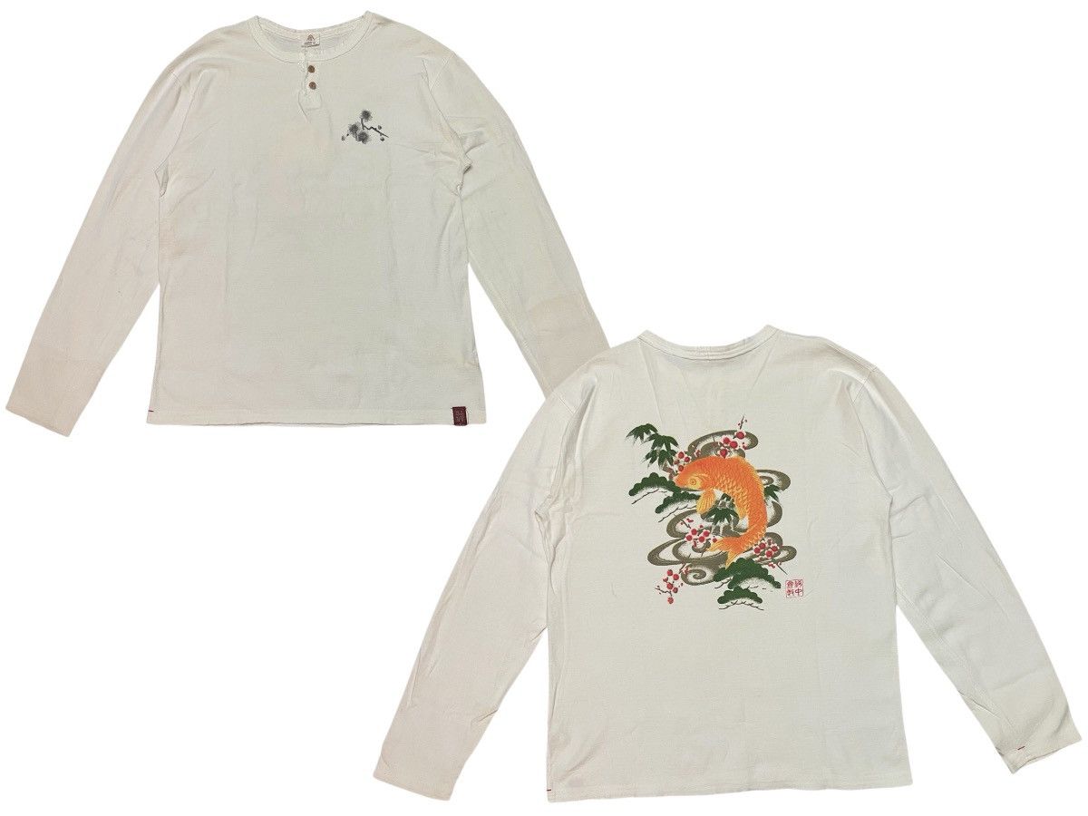 Eternal 2000s ETERNAL KOI FISH RARE DESIGN LONG SLEEVE Size US M / EU 48-50 / 2 - 1 Thumbnail