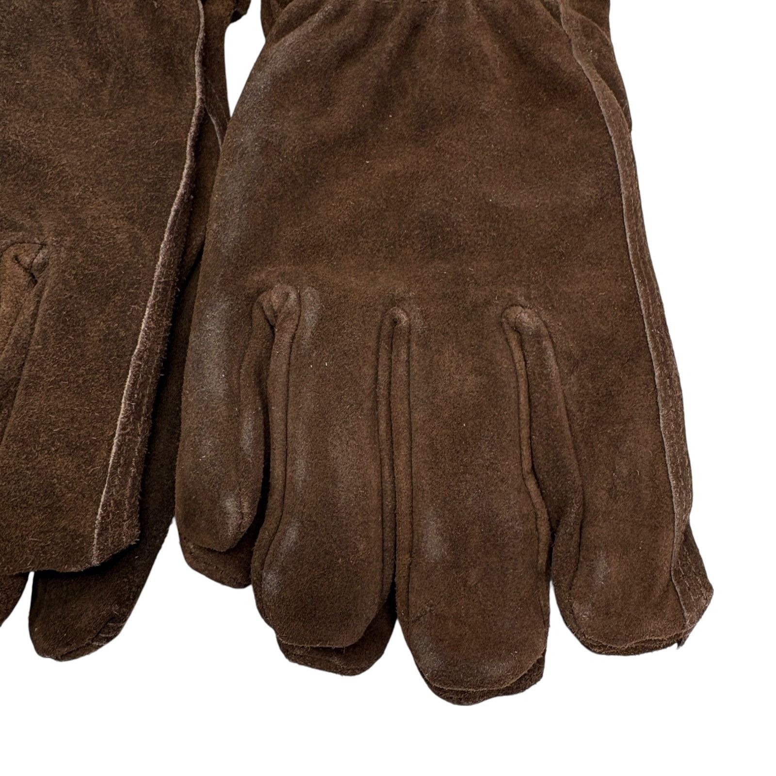 Other Lot Of 2 - XL FIRM GRIP Winter Suede Leather Work Gloves Ins Size ONE SIZE - 4 Thumbnail