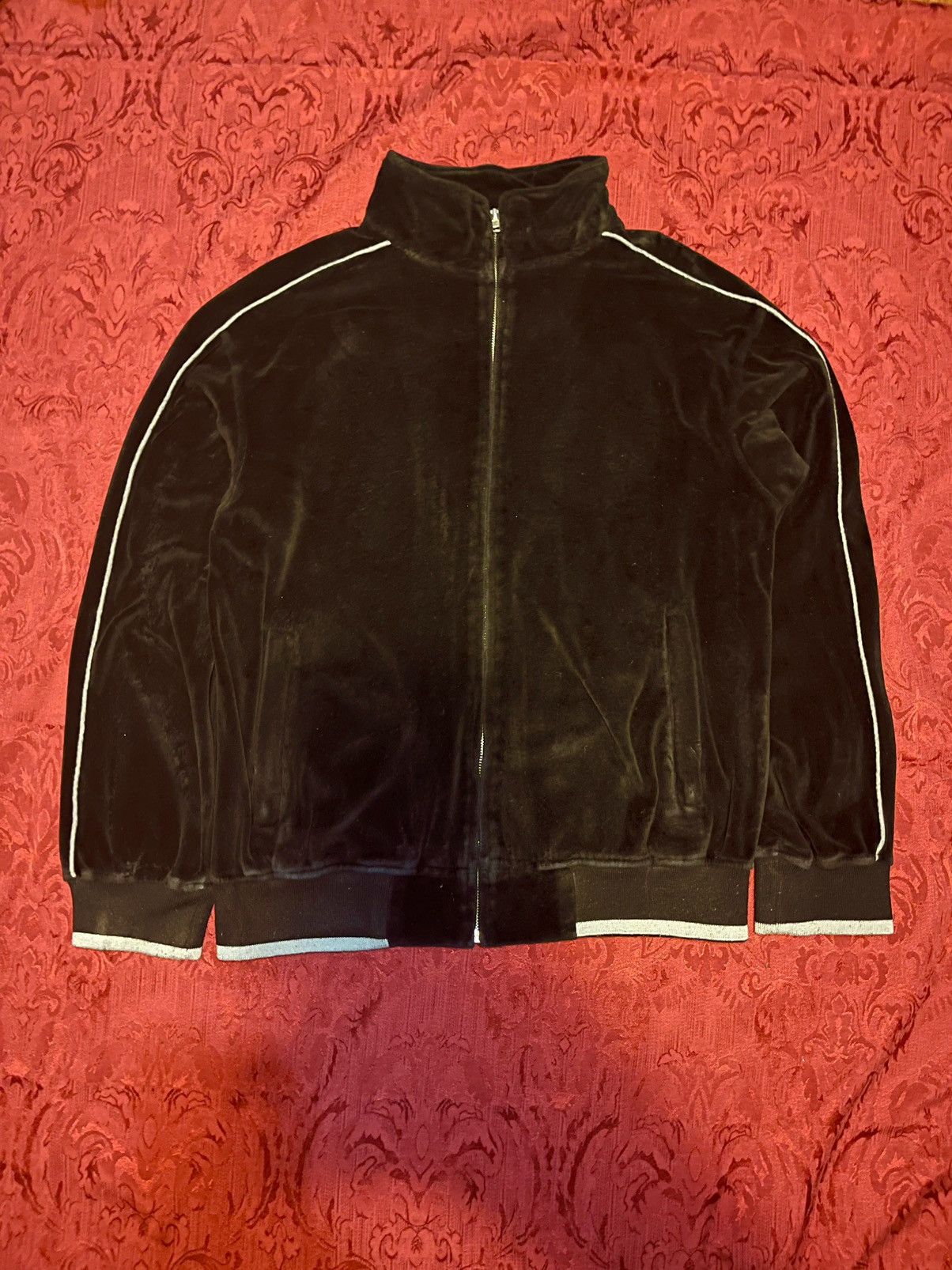 Other Black and Grey Velvet Jacket Size US M / EU 48-50 / 2 - 1 Thumbnail