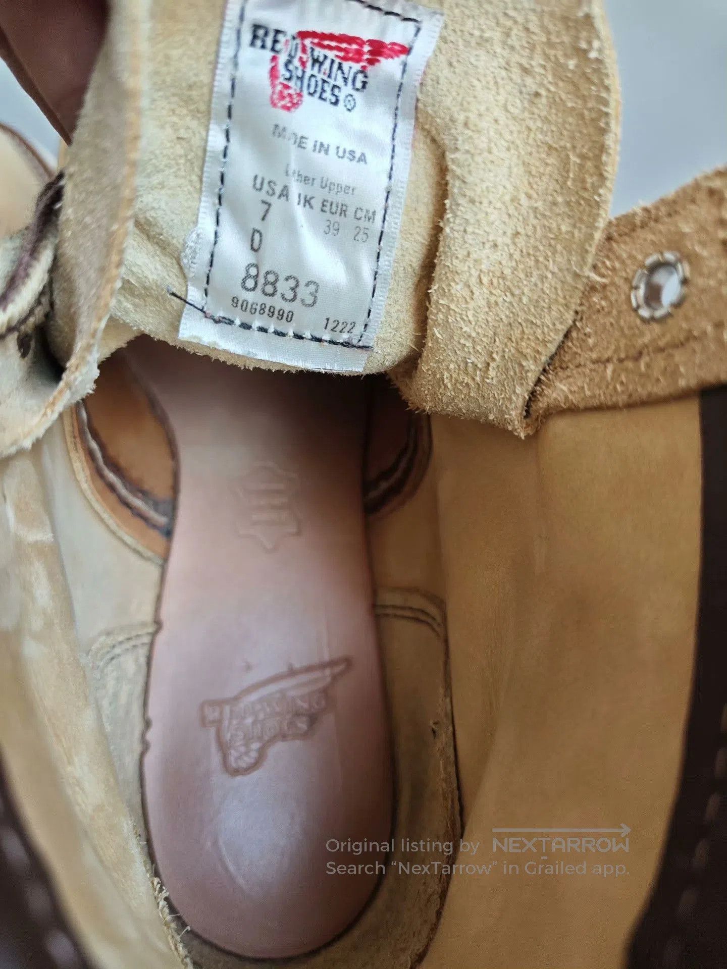 Red Wing Red Wing 8833 American Work Boots. Size US 7 / EU 40 - 8 Thumbnail