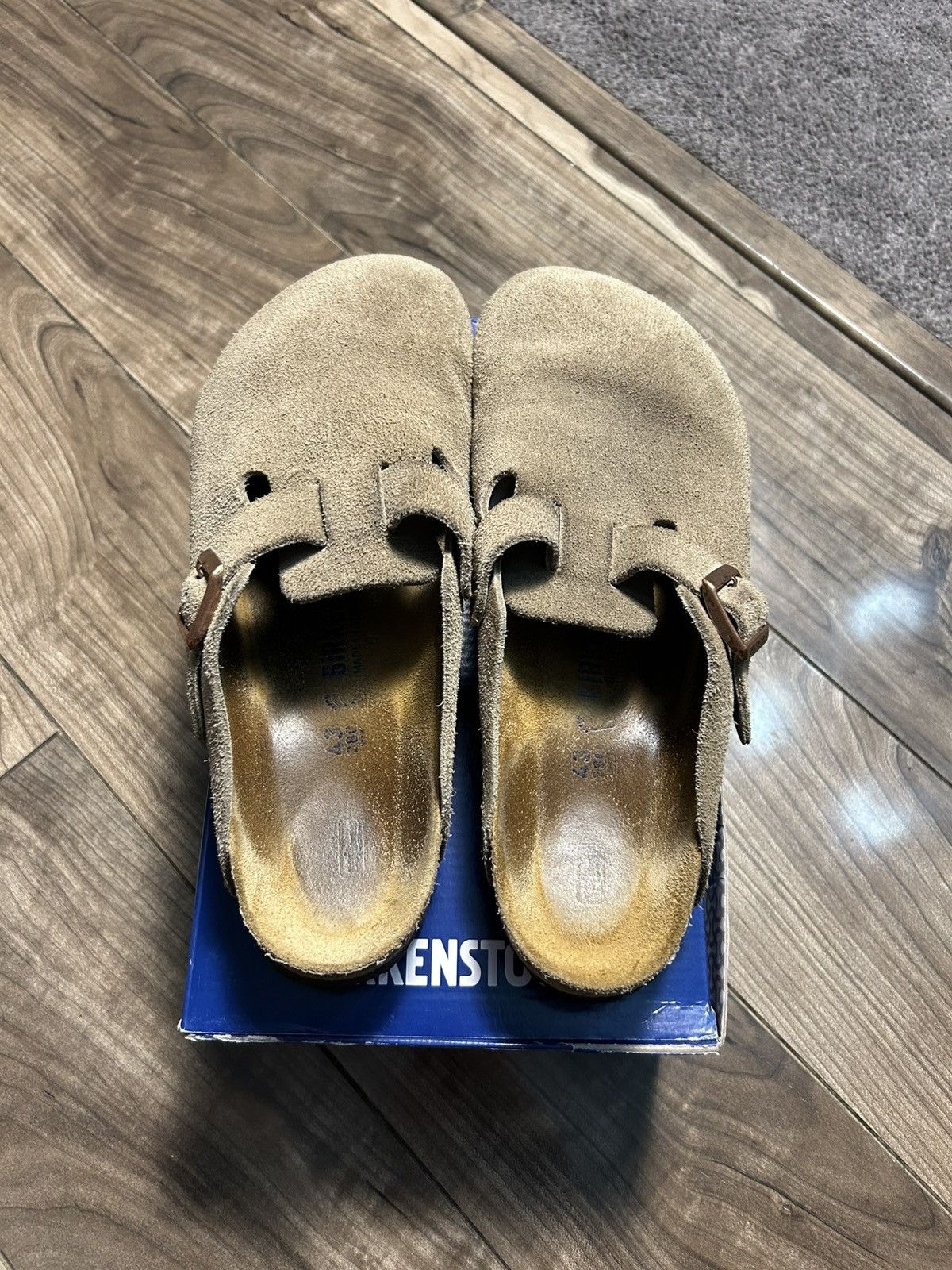 Birkenstock Birkenstock Boston Clog Taupe Size US 10 / EU 43 - 2 Thumbnail