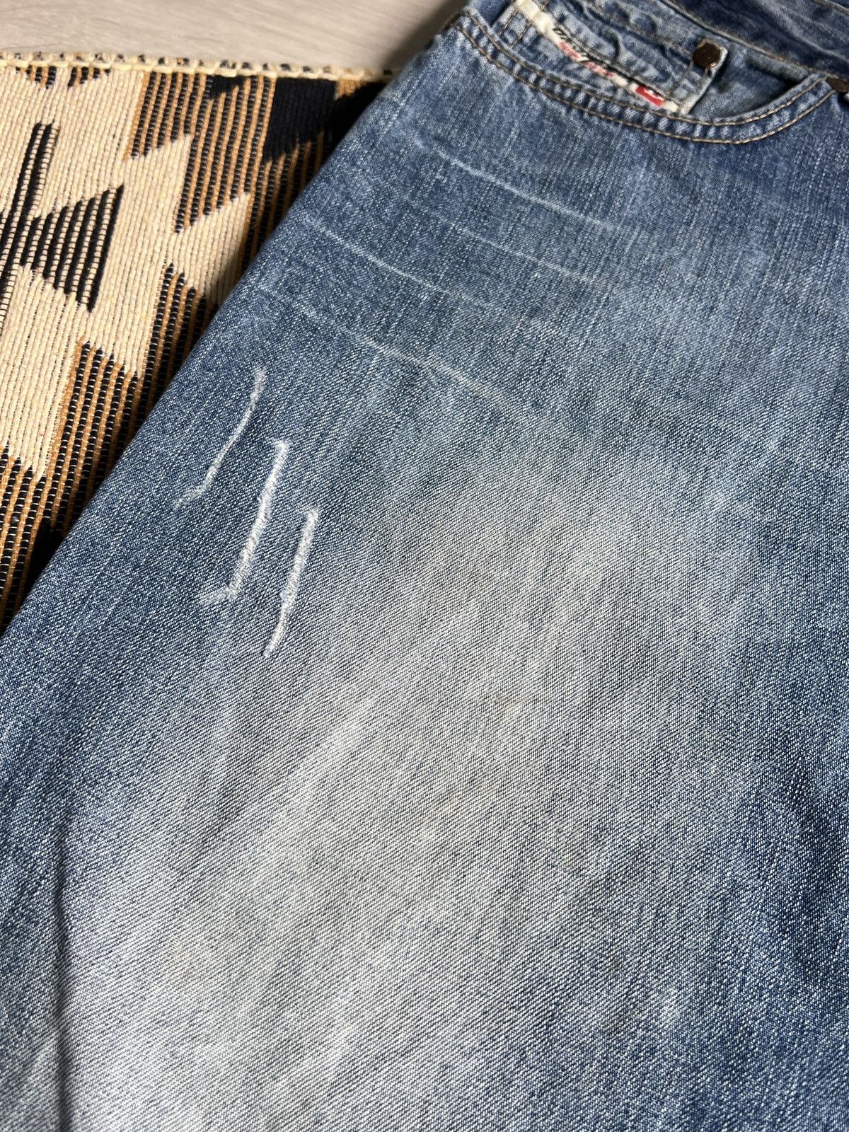 Diesel Diesel Baggy Distressed Denim Y2K Jeans Size US 32 / EU 48 - 11 Thumbnail