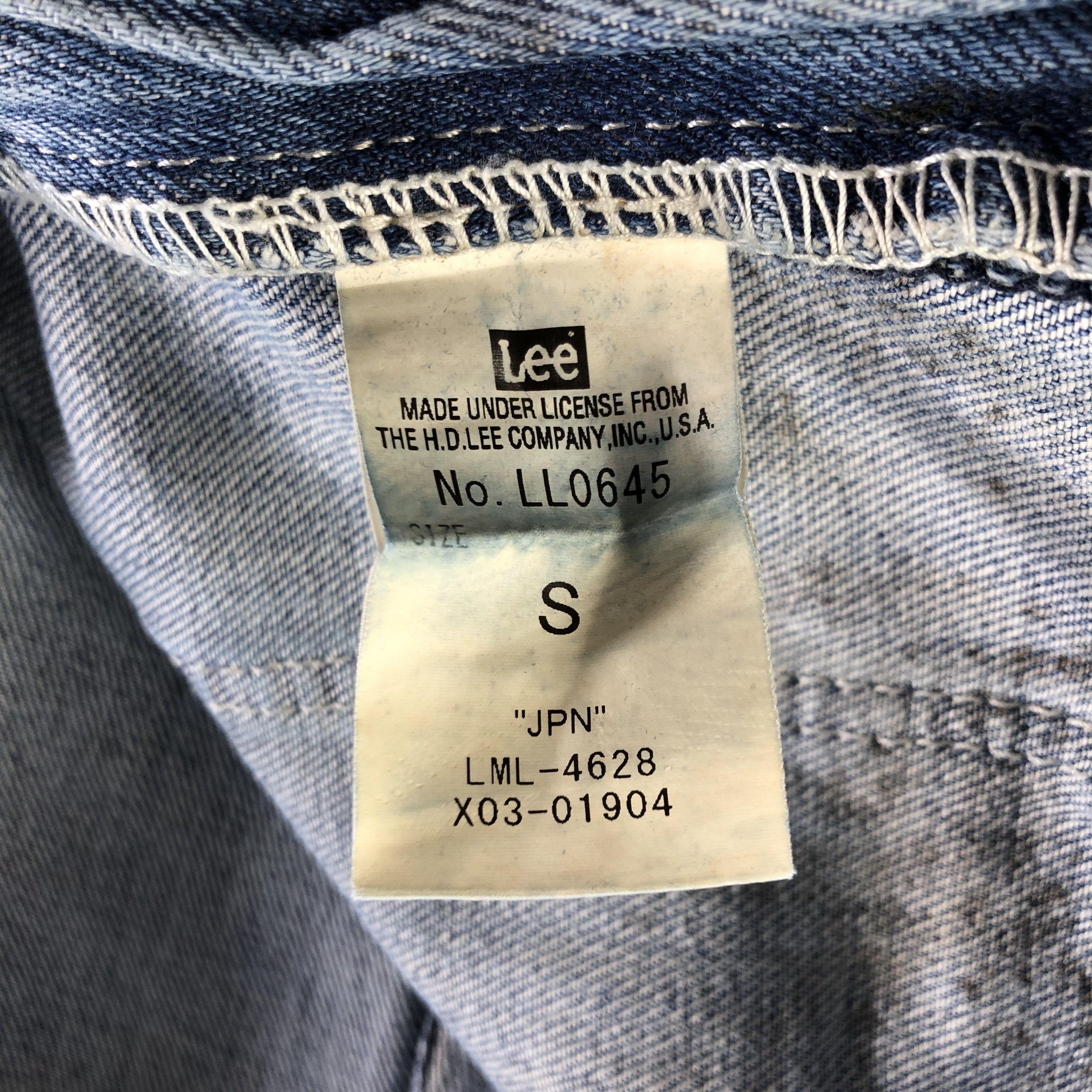 Lee Vintage Lee Jeans Dirty Wash Bell Bottom KJ2511 Size 25" / US 0 / IT 36 - 9 Thumbnail