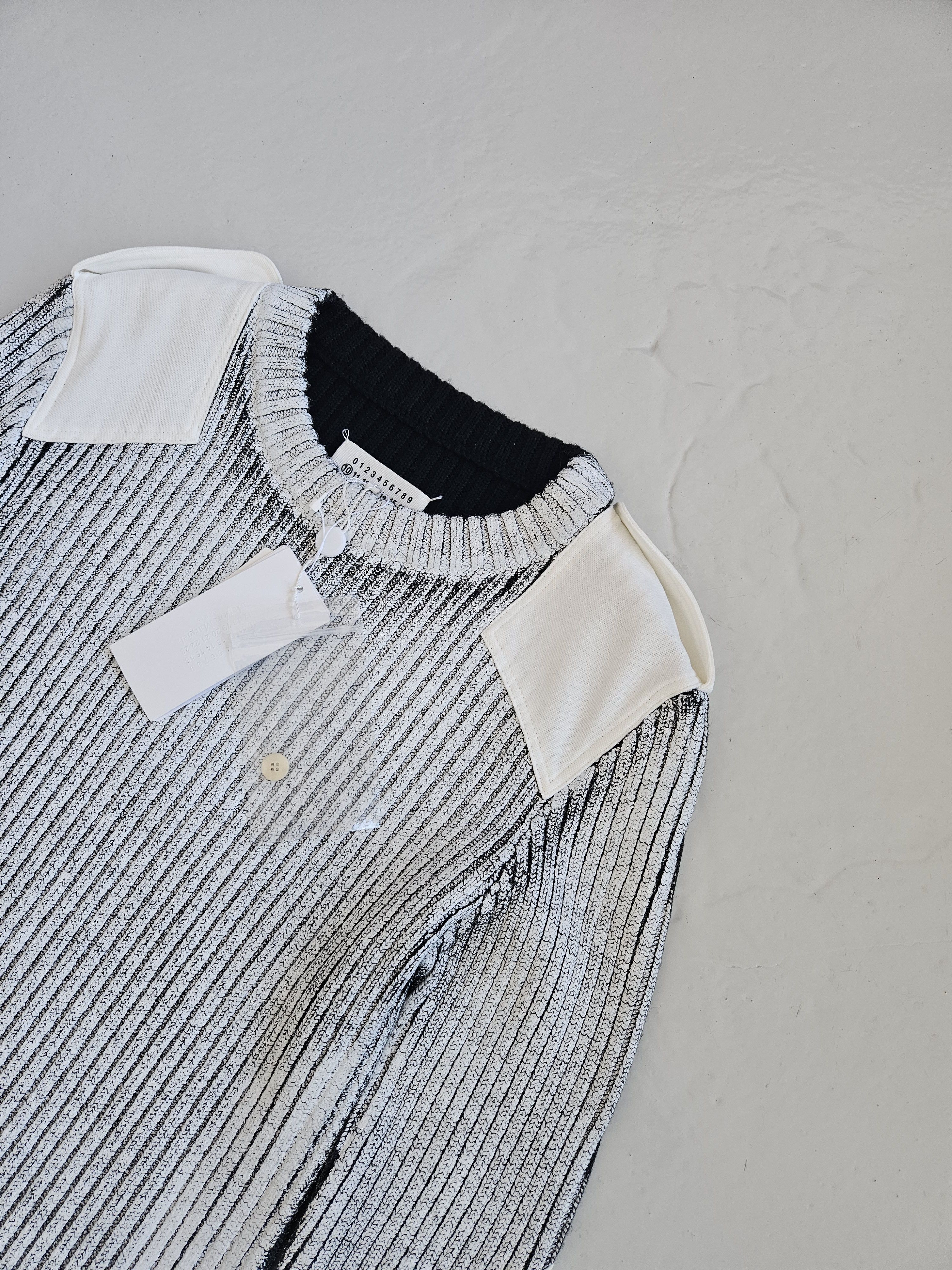 Maison Margiela AW2018 Maison Margiela handpainted ribbed sweater Size US S / EU 44-46 / 1 - 3 Thumbnail