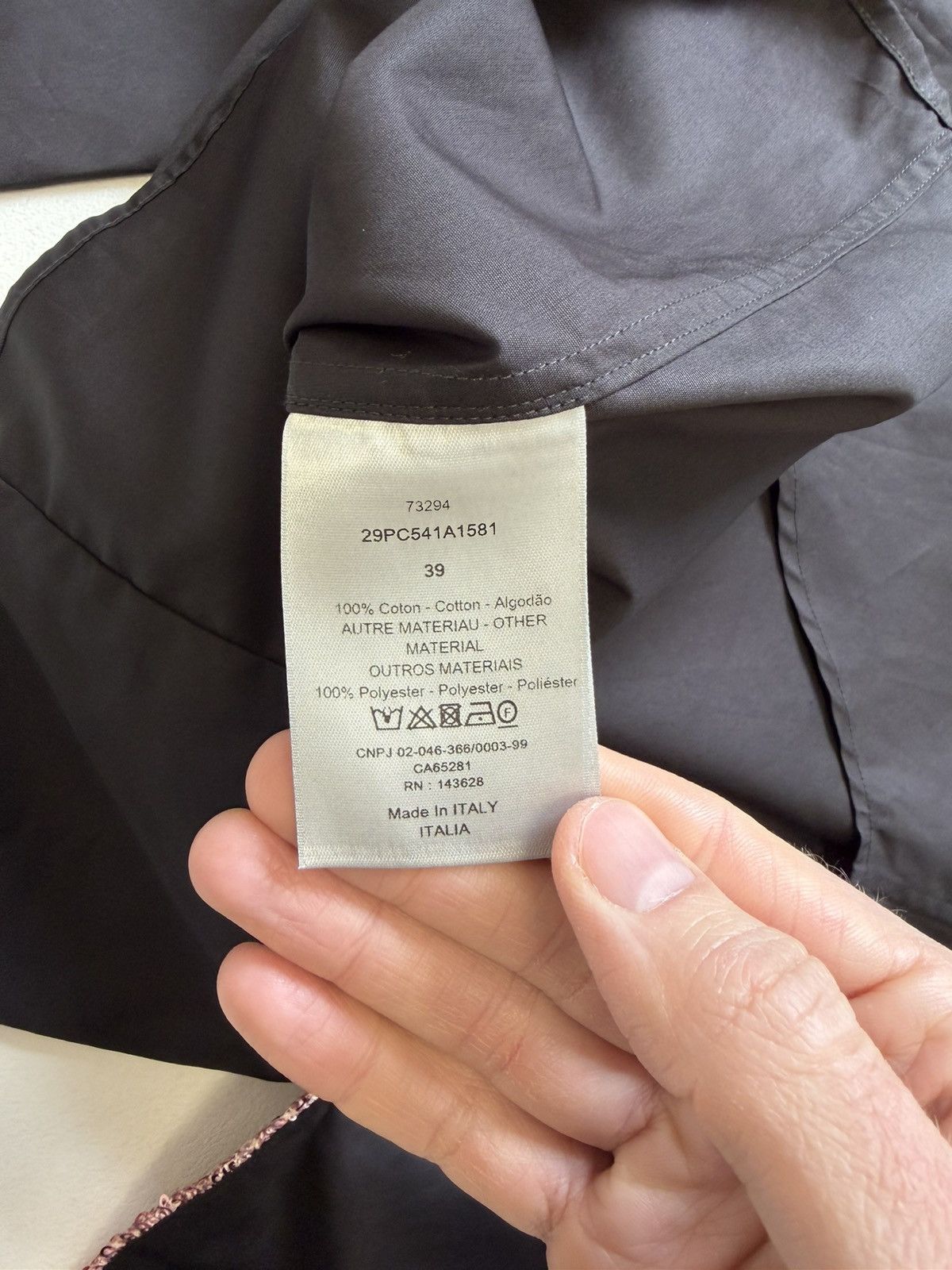 Dior A/W 22 Black Shirt With Pink Sequins Size US M / EU 48-50 / 2 - 10 Thumbnail