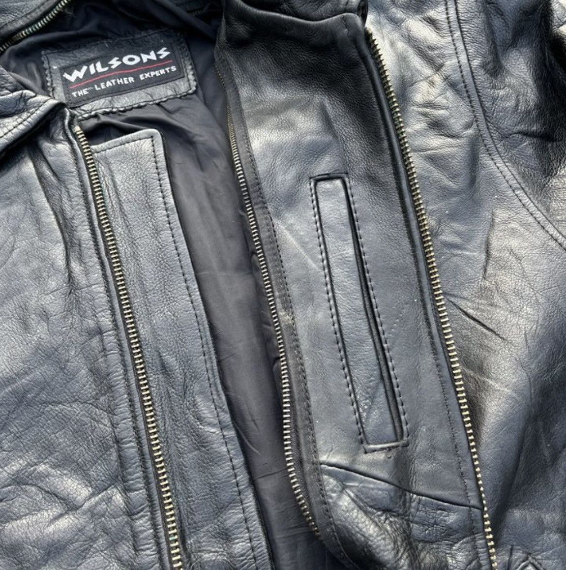 Vintage × Wilsons Leather Wilsons Leather Jacket Vintage Size US XL / EU 56 / 4 - 7 Thumbnail