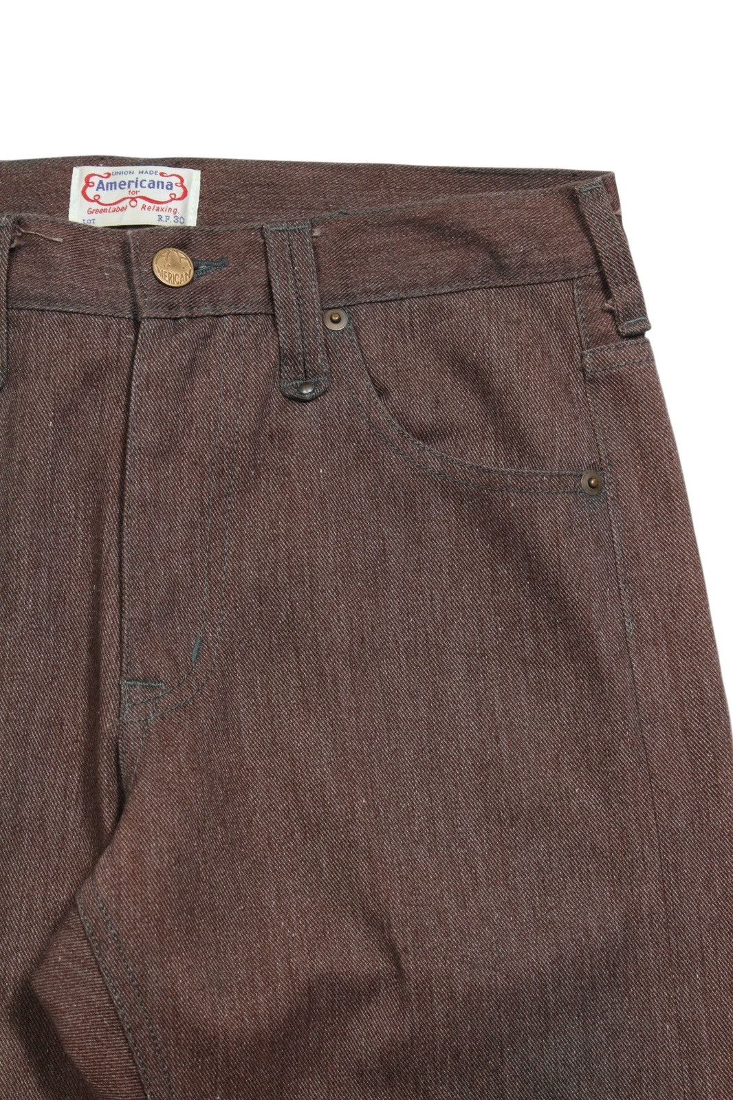 Japanese Brand × United Arrows × Vintage 2000S AA JEANS BY GREEN LABEL RELAXING Size US 30 / EU 46 - 8 Thumbnail