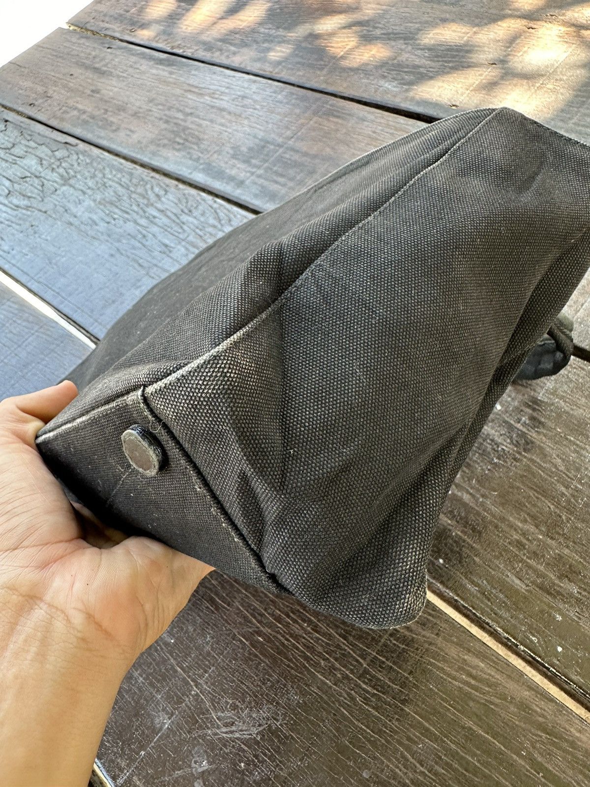 Prada × Vintage Vintage prada canvas hand carry bag Size ONE SIZE - 9 Thumbnail