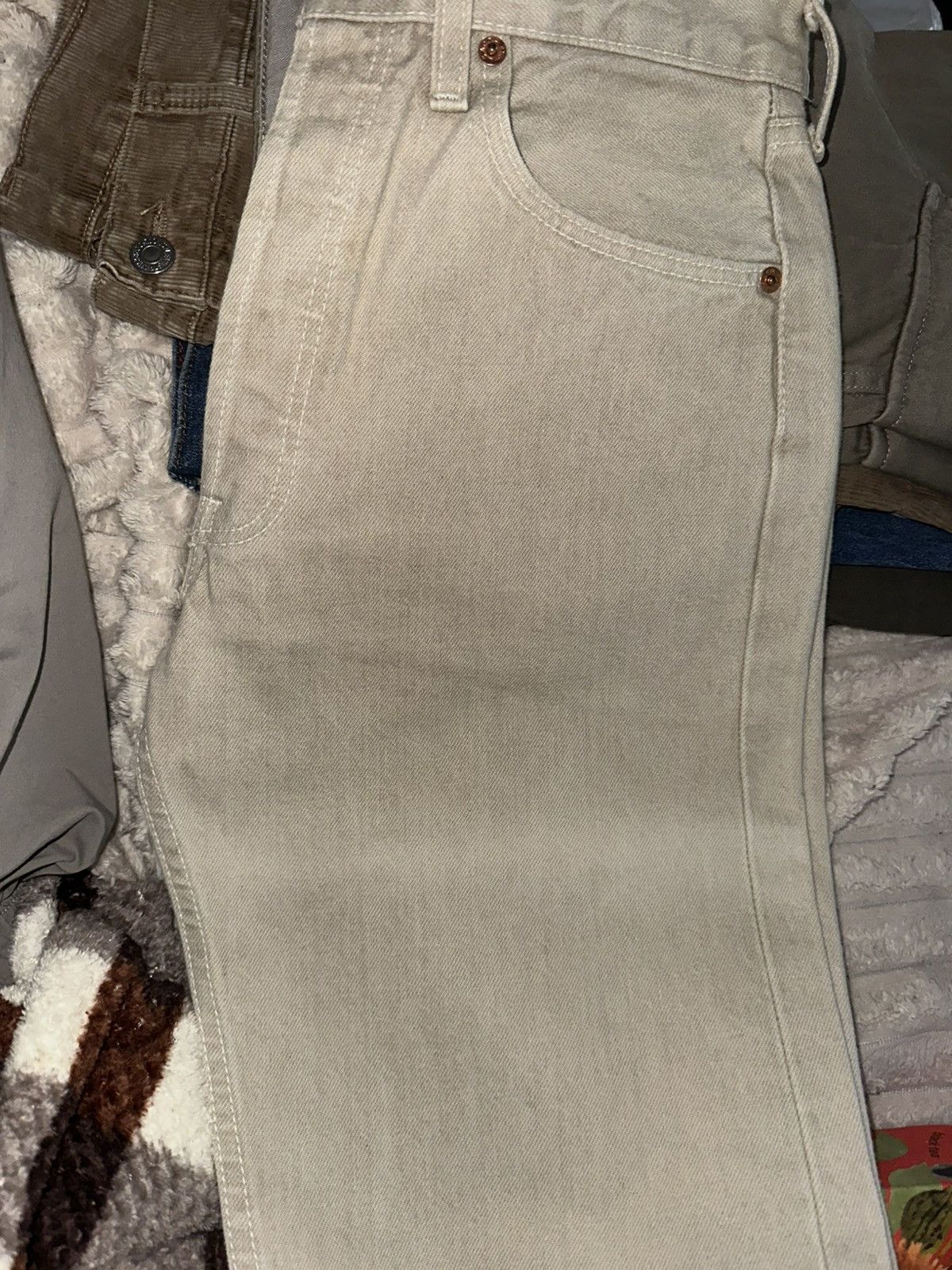 Levi's 31/34 Crazy Vintage 90s Levi’s 501 Jeans Light Wash Tapered Size US 31 - 12 Thumbnail