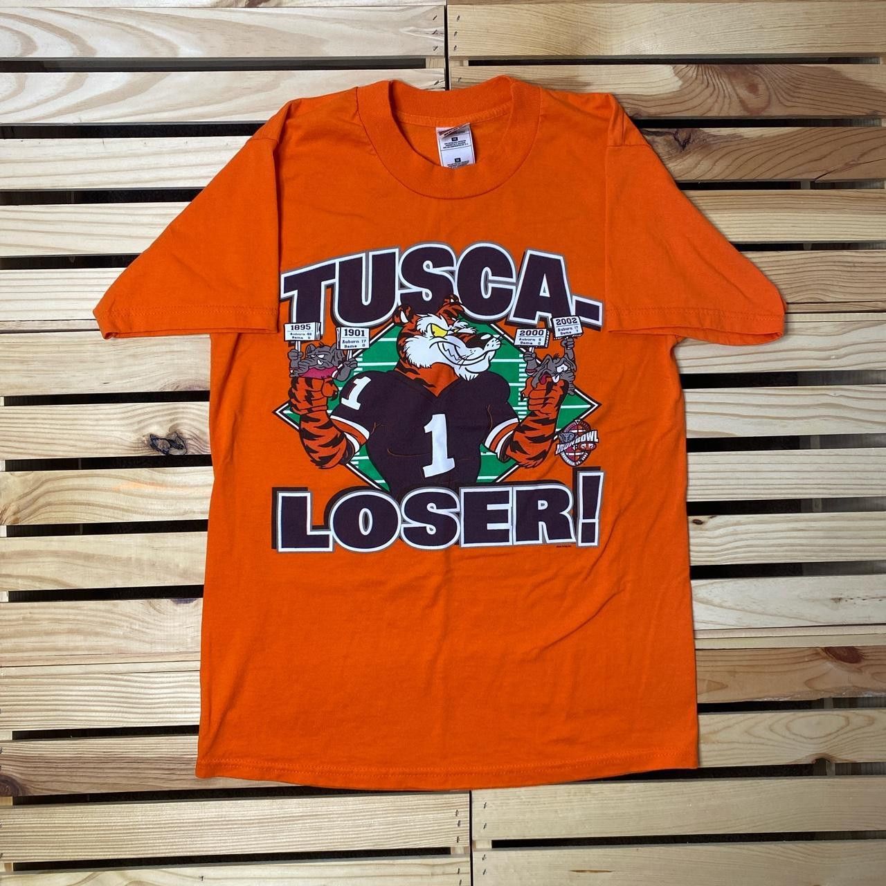 Fruit Of The Loom Vintage Auburn University Tigers Orange Tee Size Medium Size US M / EU 48-50 / 2 - 1 Thumbnail