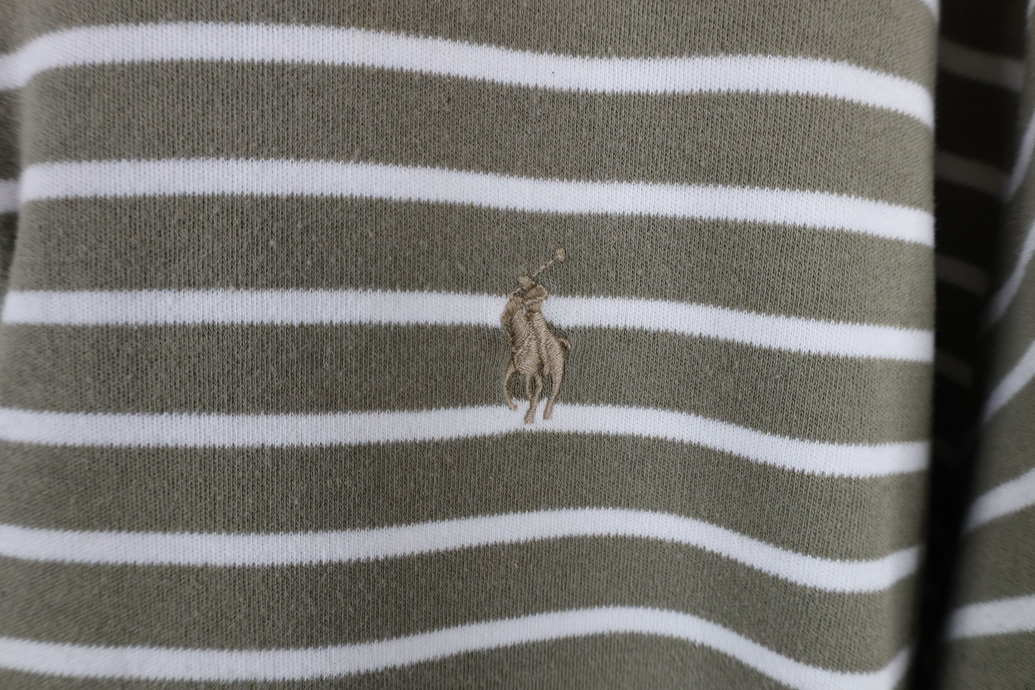 Ralph Lauren × Vintage Vintage 90s Ralph Lauren Soft Touch Cotton Polo Shirt Green Size US L / EU 52-54 / 3 - 4 Thumbnail