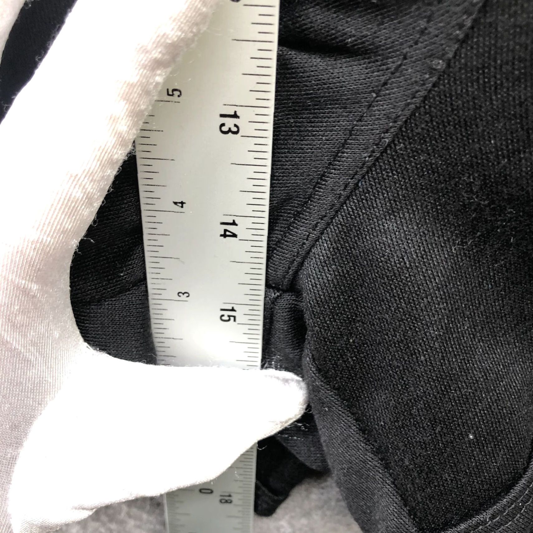 Vintage City Chic CCX Sweat Shorts Womens XXL 24 Black Drawstring Fleece Lounge Size 40" / US 18 - 6 Thumbnail