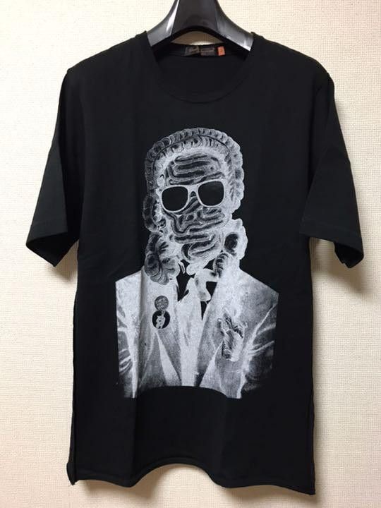 image of Undercover Archive X-Ray Tee in Black, Men's (Size Medium)