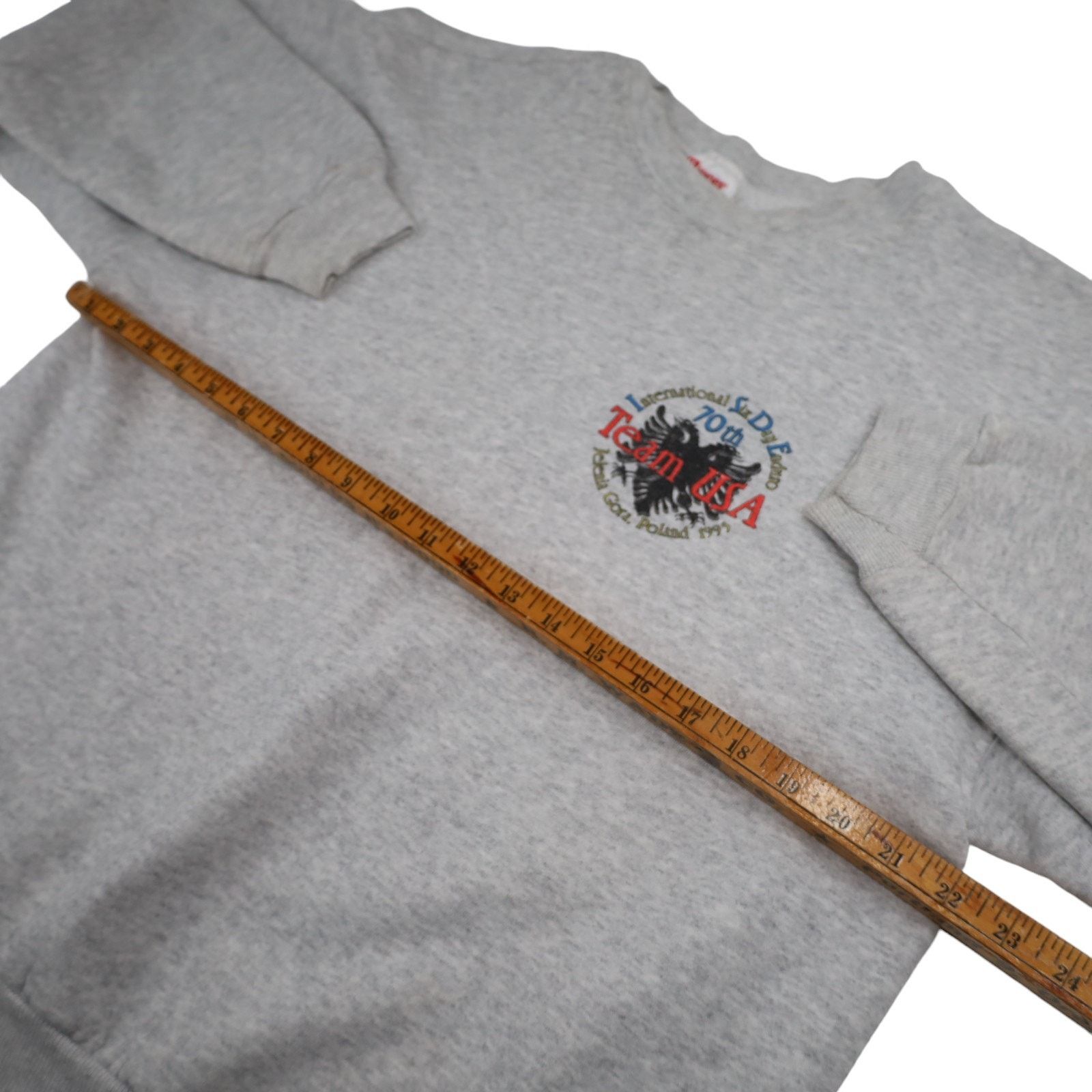 Vintage Vintage 1995 Team USA Enduro Racing Graphic Sweatshirt Size US XL / EU 56 / 4 - 9 Thumbnail