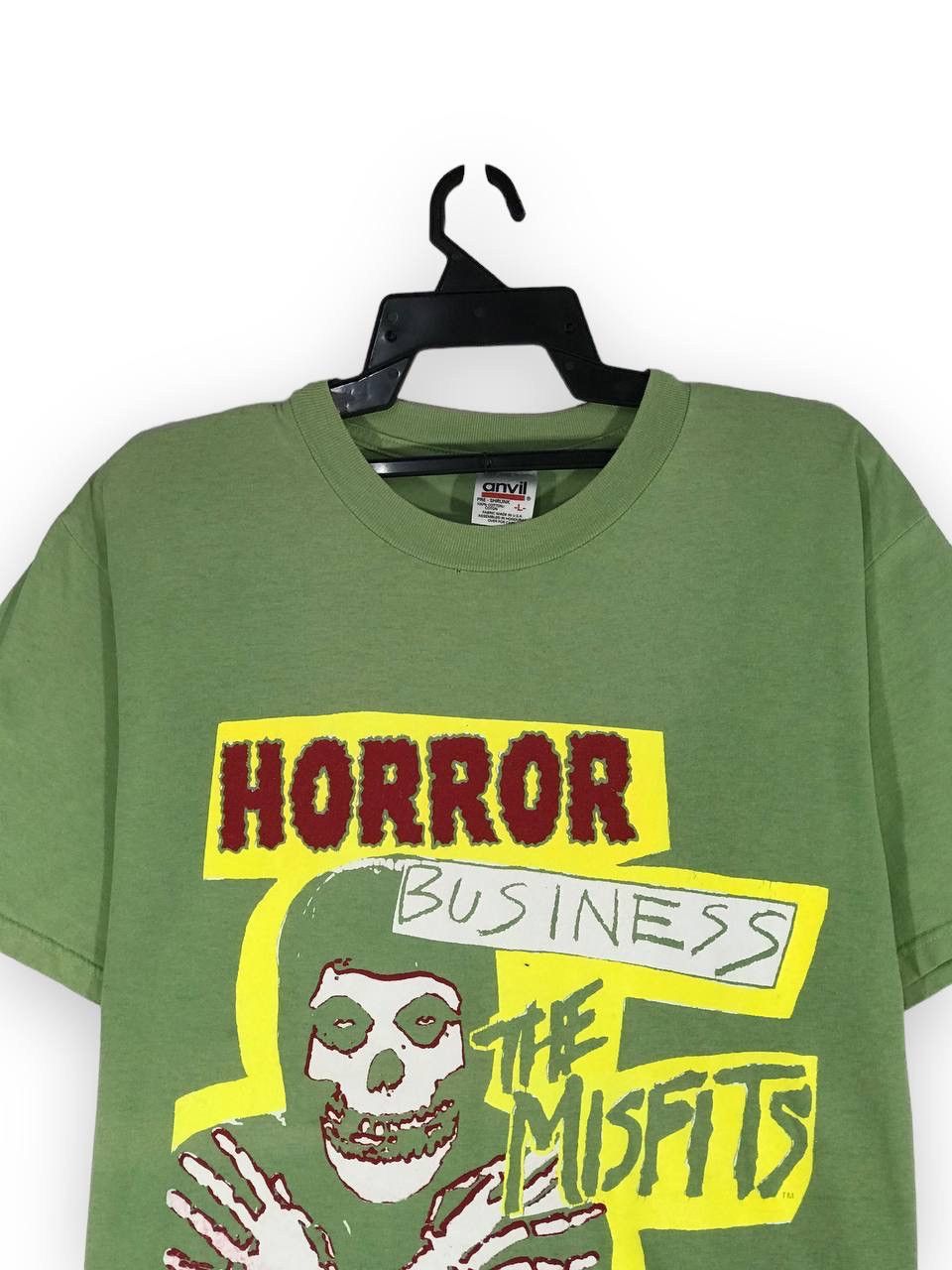 Band Tees vintage the misfits horror business punk rock band Size US L / EU 52-54 / 3 - 2 Thumbnail