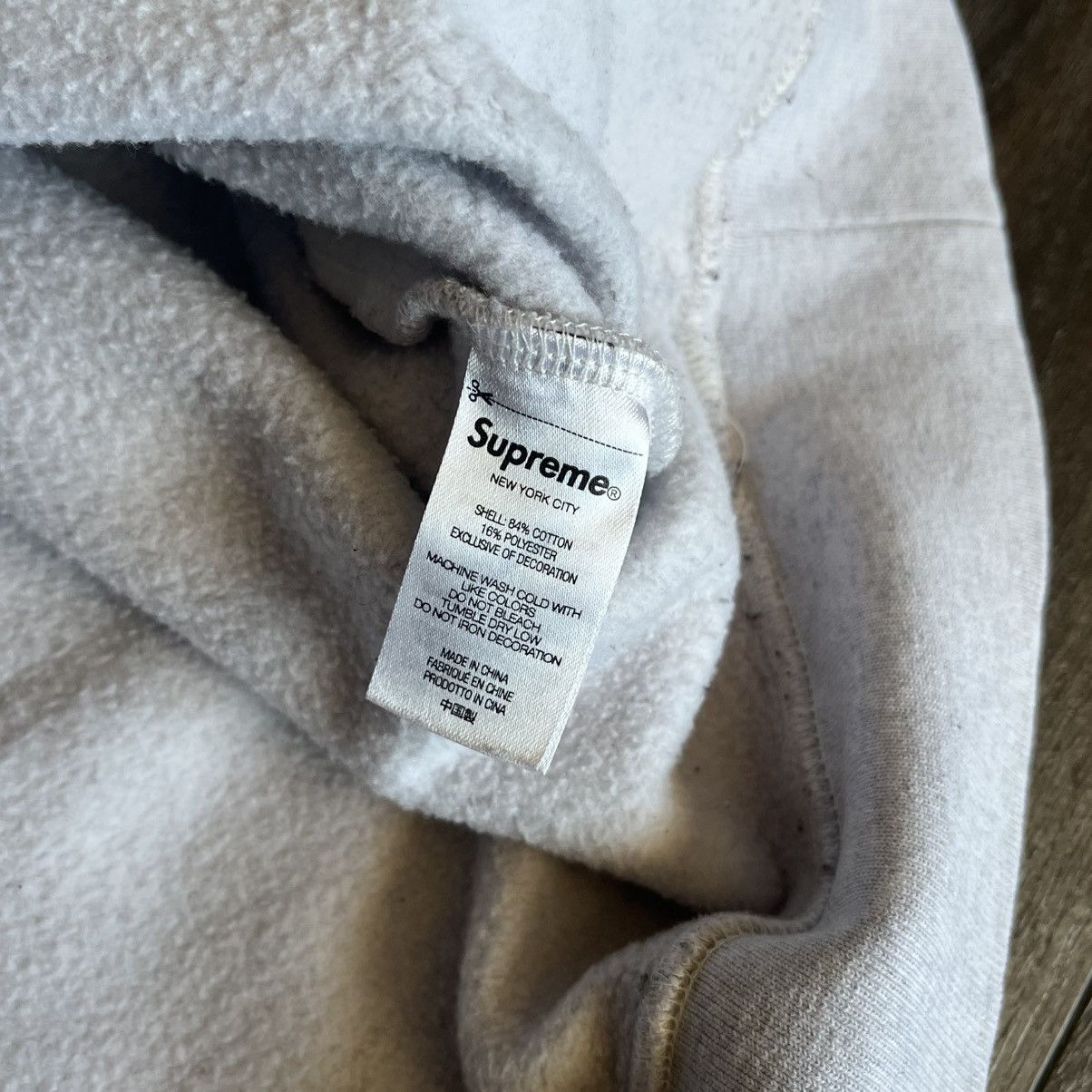 Supreme Surpreme US-NY Hooded Sweatshirt Hoodie Ash Grey FW22 Size US XXL / EU 58 / 5 - 11 Thumbnail