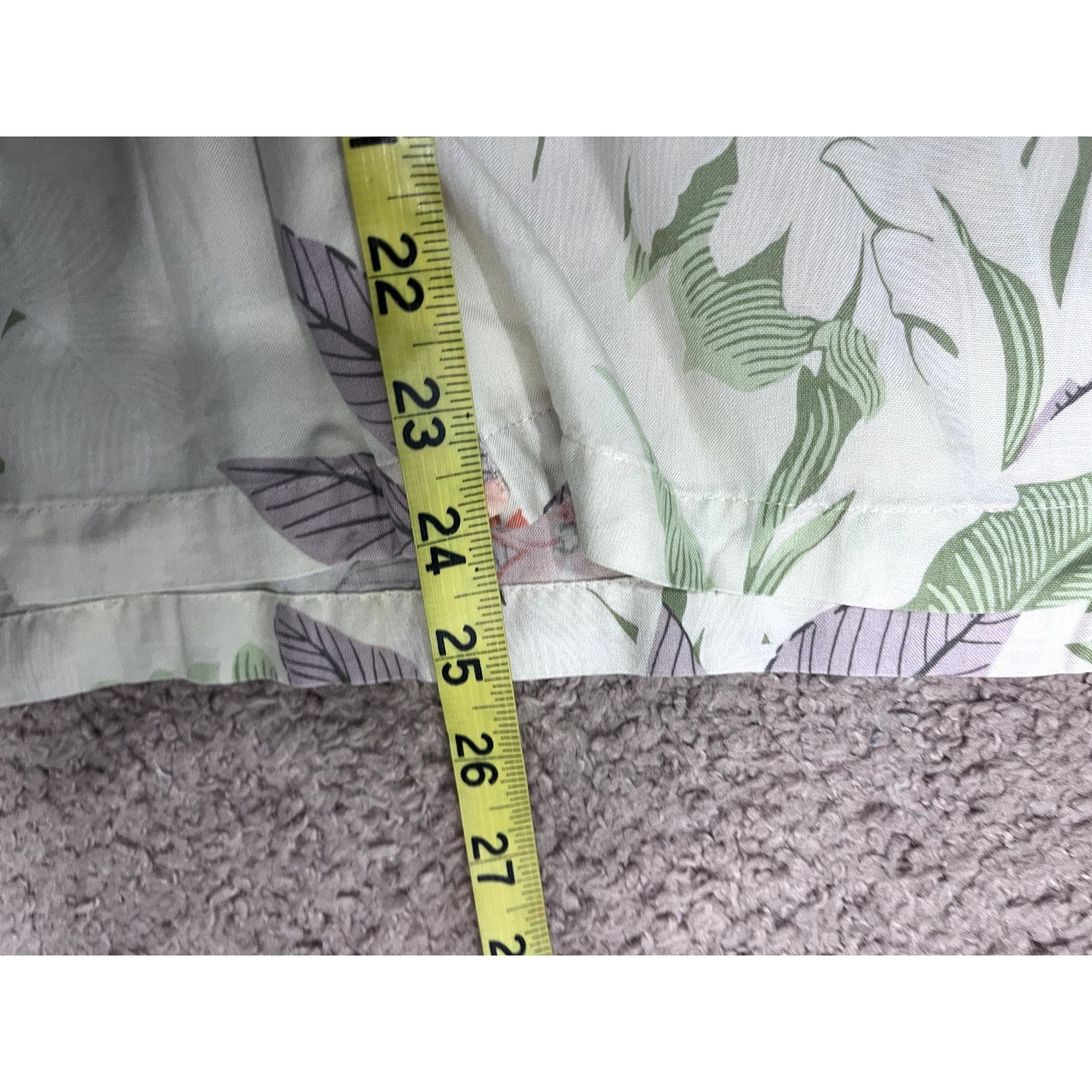Liz Claiborne Cream Vintage Silk Liz Claiborne Floral Button Up L Size L / US 10 / IT 46 - 5 Thumbnail