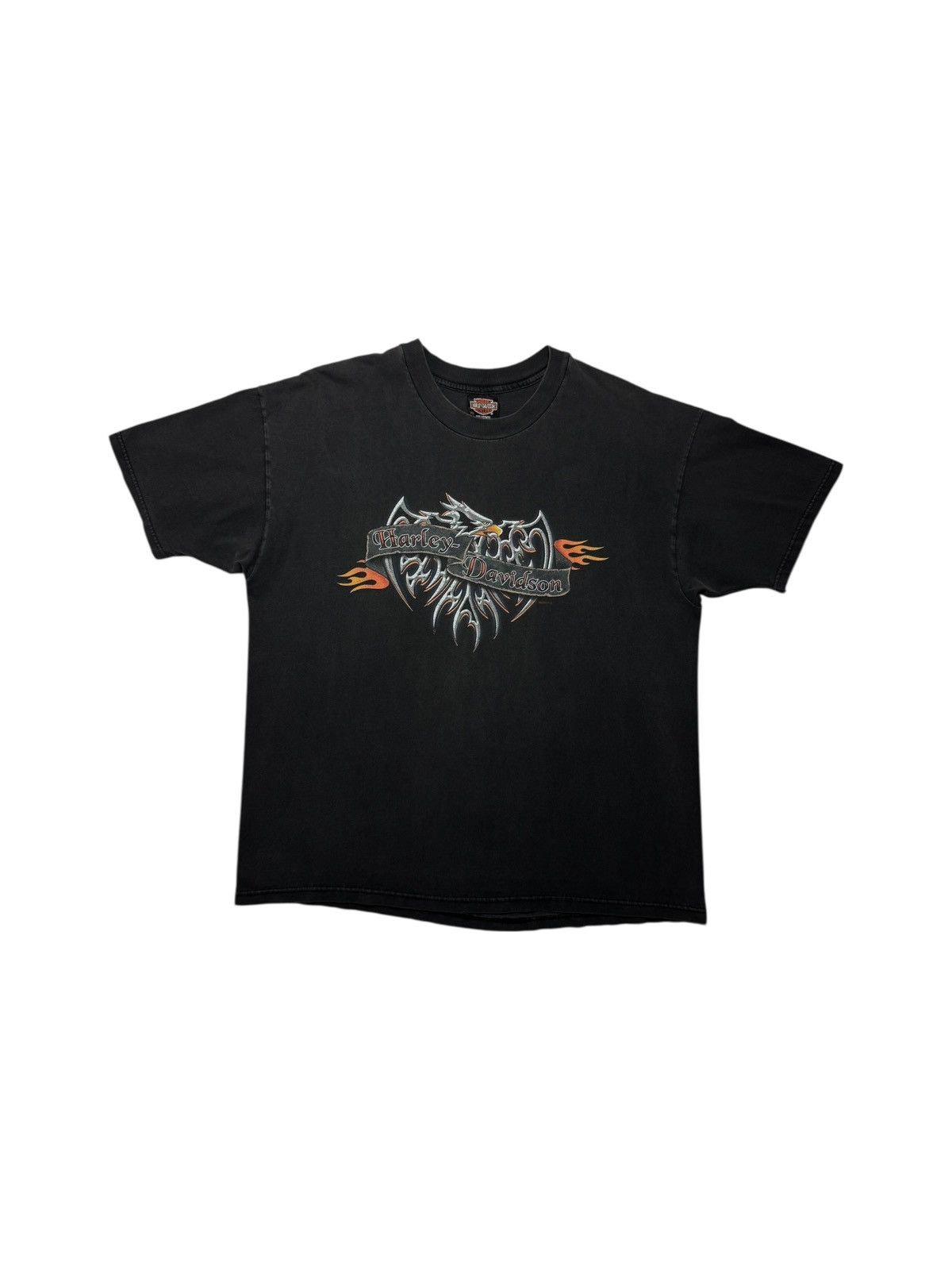 Vintage Vintage 2000 Chicks N.M. Harley Davidson Biker Tee Shirt Size US XL / EU 56 / 4 - 1 Thumbnail