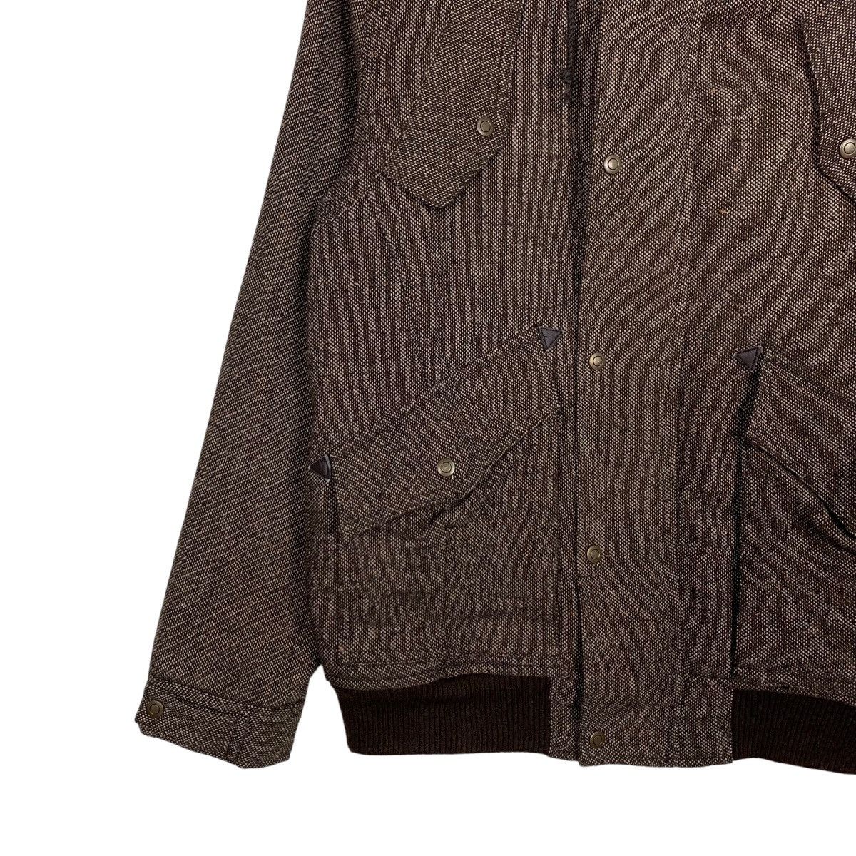 Japanese Brand HERE'S STREET Long Sleeve Brown Blouson Jacket #2702-C121 Size US M / EU 48-50 / 2 - 3 Thumbnail