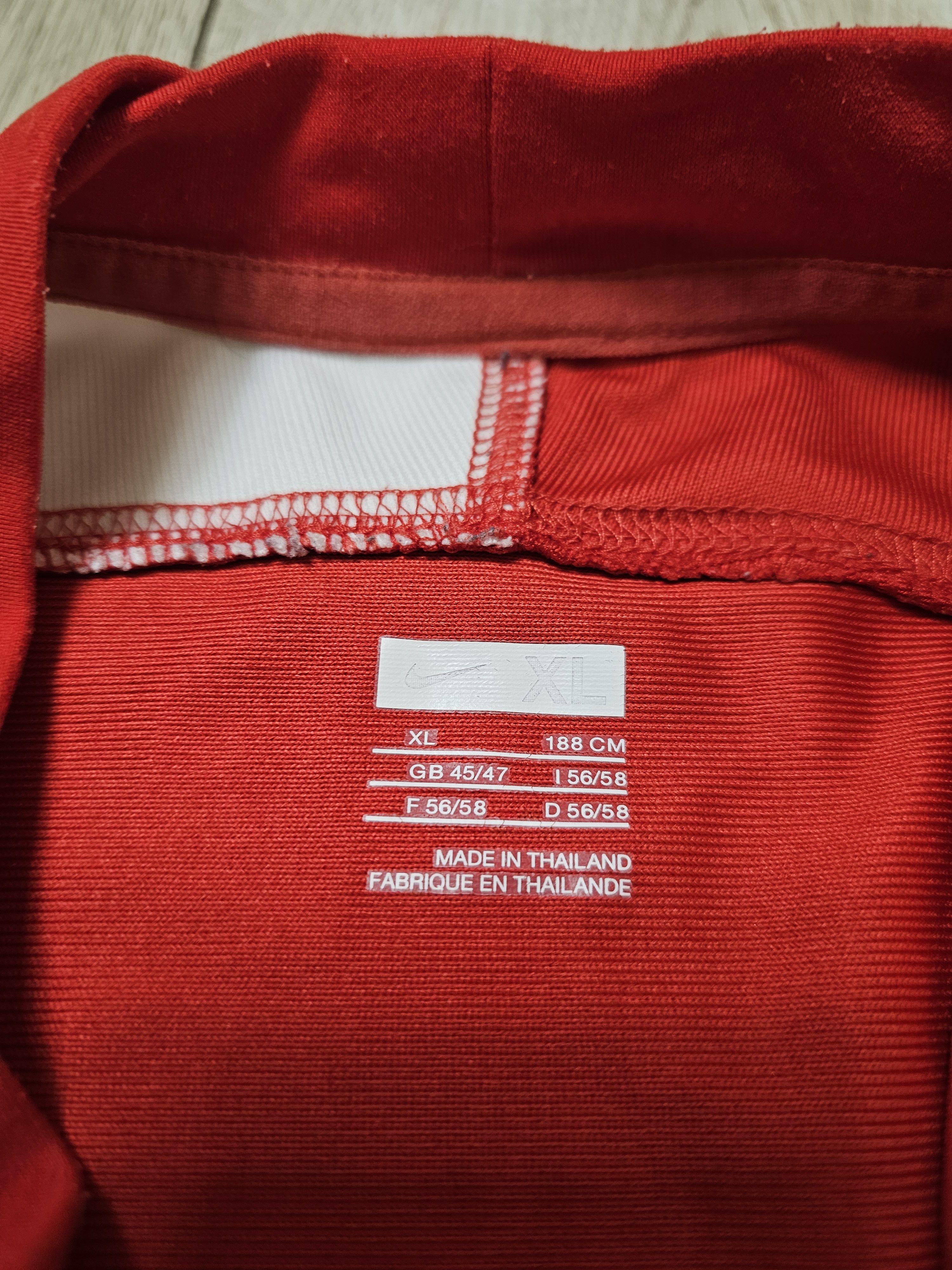 Nike ENGLAND RUGBY JERSEY VINTAGE AWAY RED SHIRT RUGBY JERSEY Size US XL / EU 56 / 4 - 6 Thumbnail